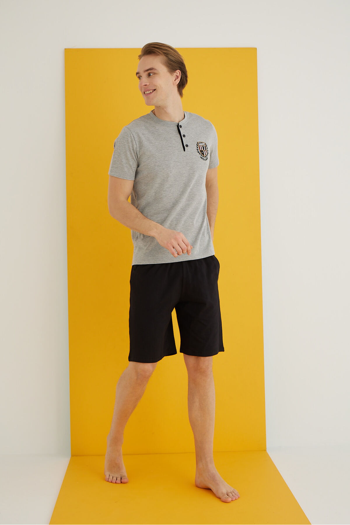 ELİTOL  PENYE ERKEK ŞORT TAKIM - Görsel 2