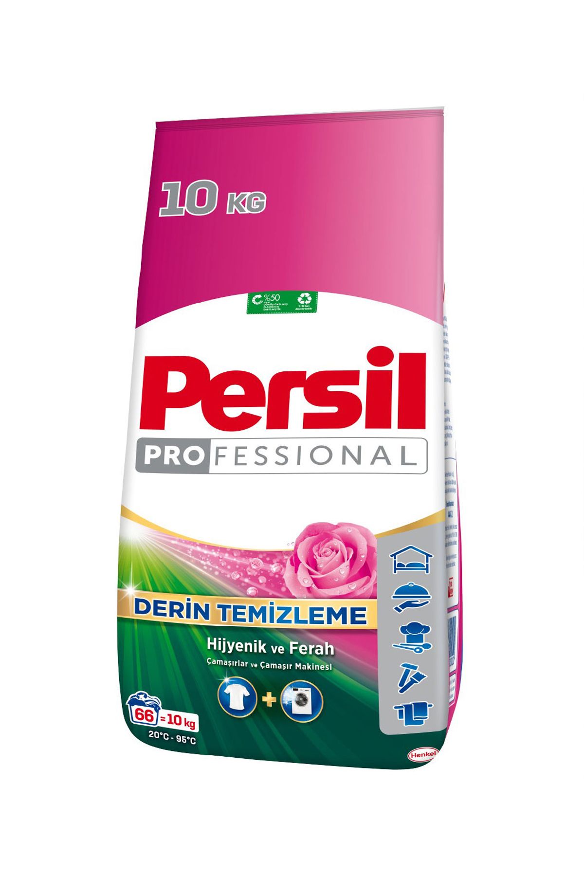 Persil Detergent Pudră Matic 10 Kg Magia Trandafirului (66 Spălări) - One Size