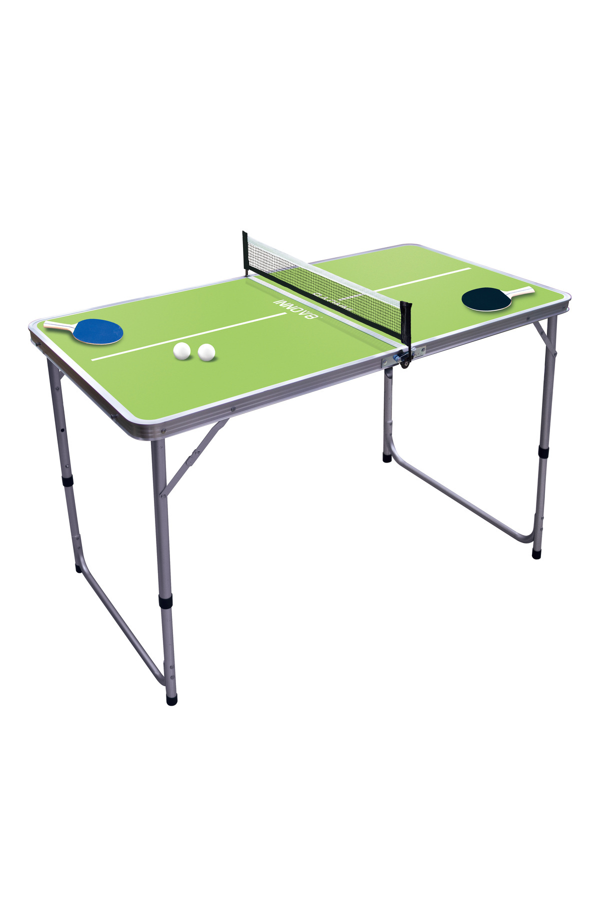 Hostfull-able Tennis Table Set – 5-Piece Play Set with Balls and Paddles for Kids 1