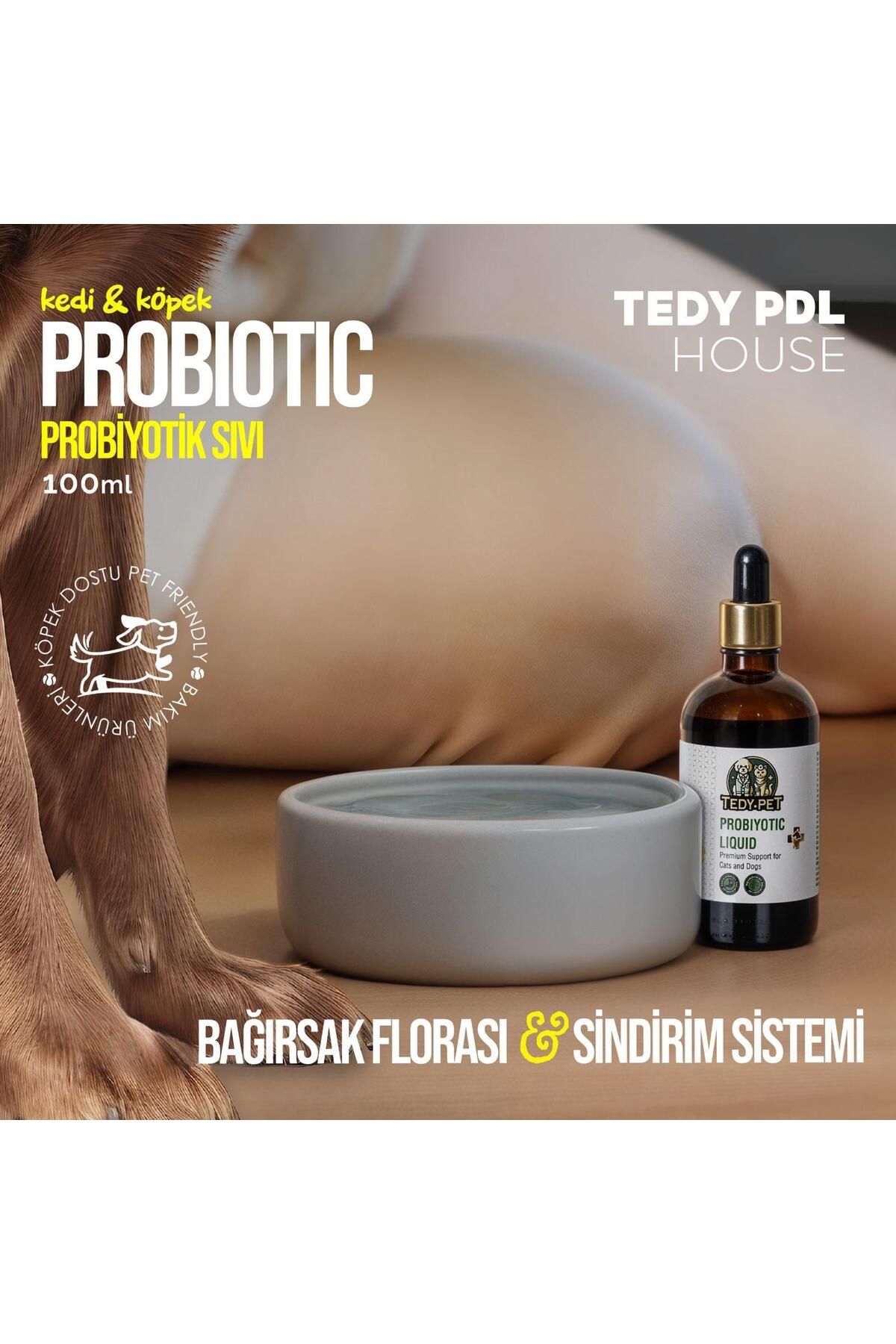 tedy pet TedyPet Probiyotik – Kedi & Köpekler İçin Sıvı Probiyotik Desteği