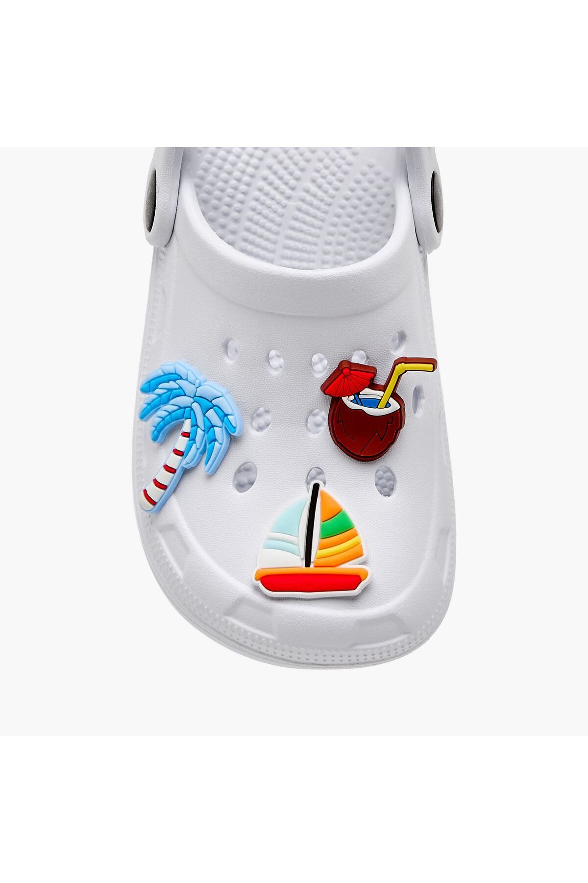 LBL by Shoexpress-LBL by Shoexpress Applique Detail Clogs with Backstrap 4