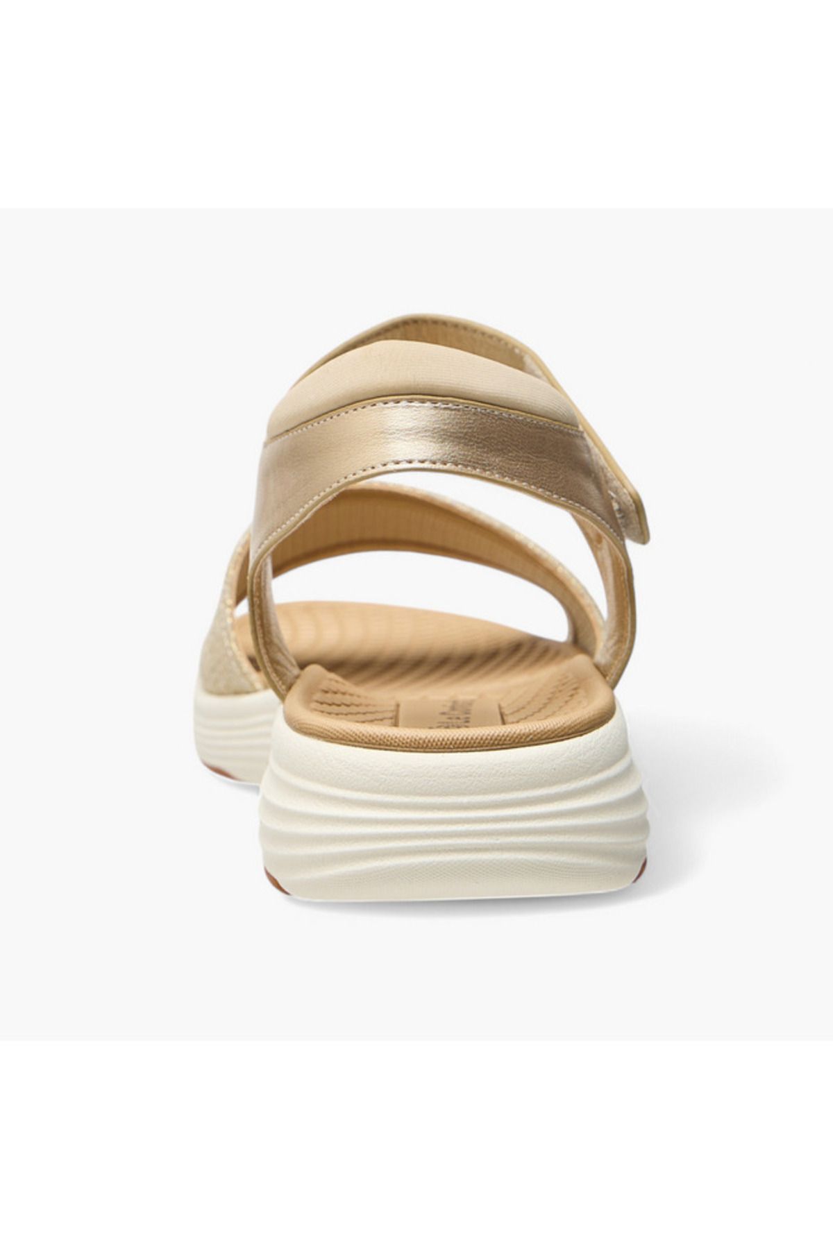Le Confort-Textured Sandals with Hook and Loop Closure 5