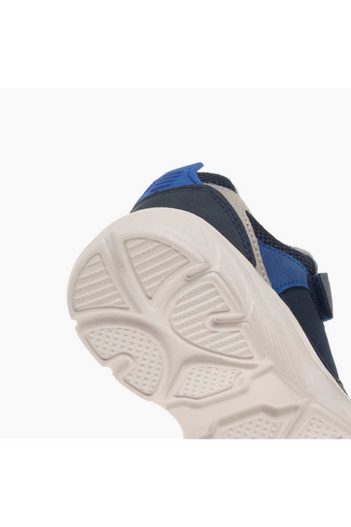 LBL by Shoexpress-Panelled Sneakers with Hook and Loop Closure 5