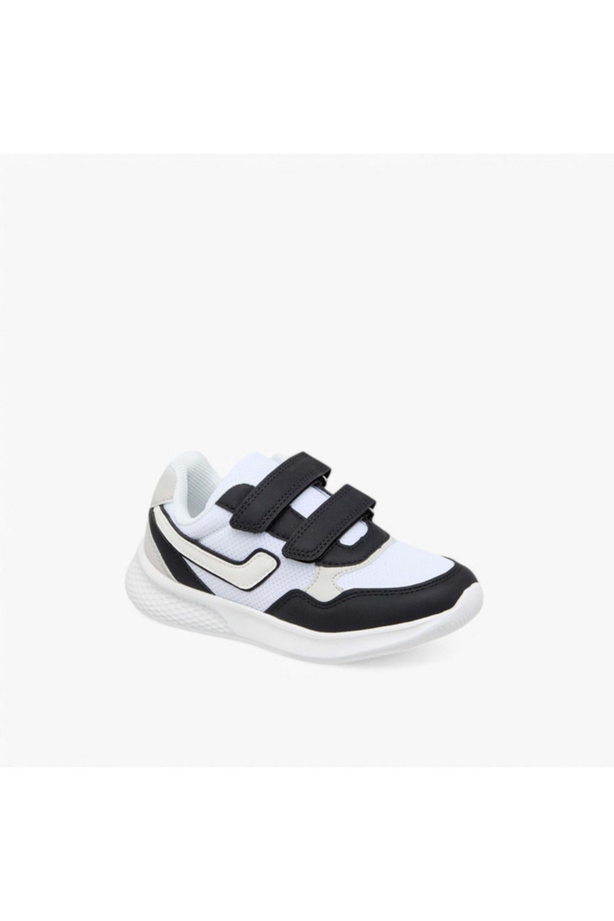 LBL by Shoexpress-Colourblock Sneakers with Hook and Loop Closure 2