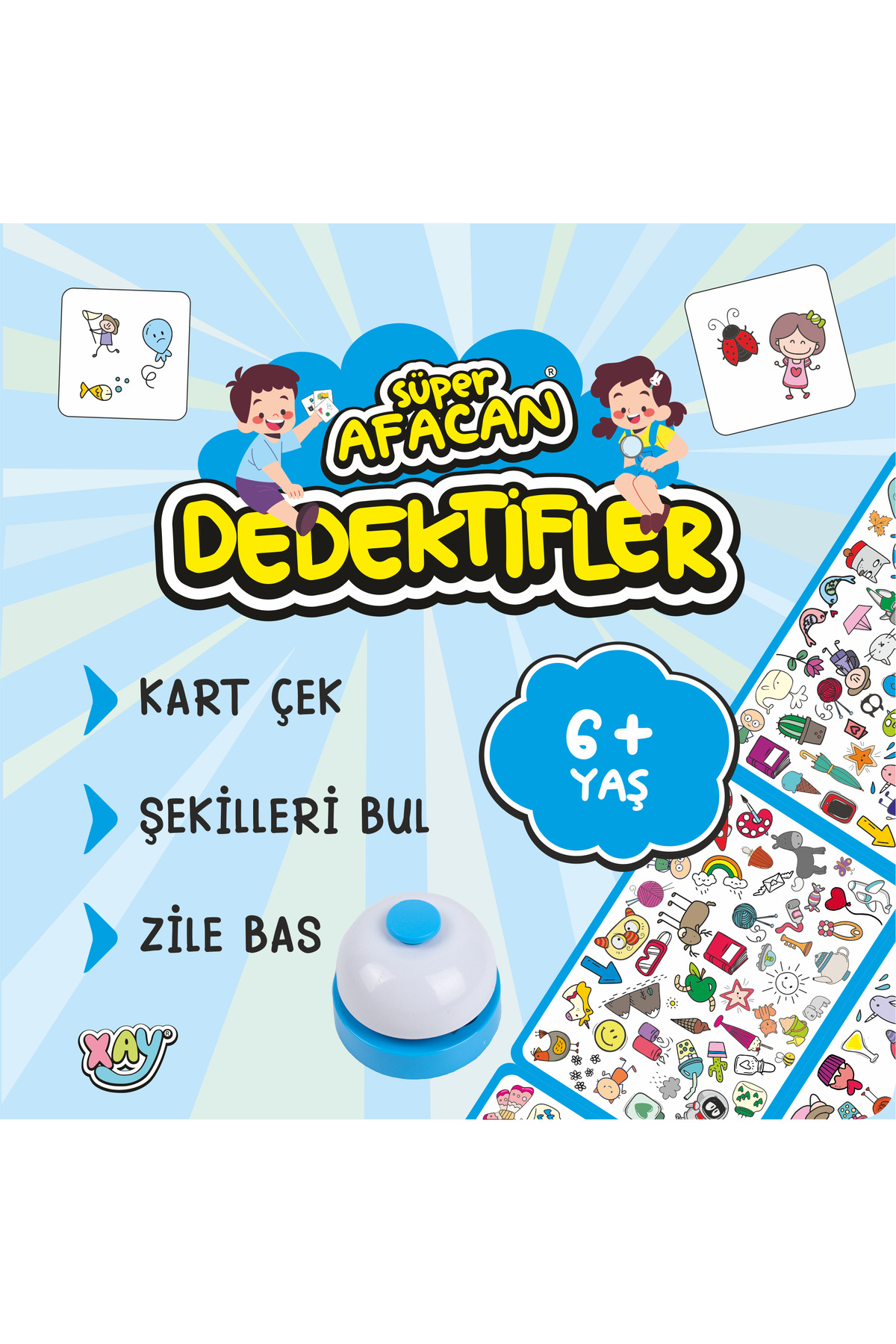 XAY Süper Afacan Dedektifler Hızlı Dedektif, Akıl Mantık Zeka Strateji Oyunu, Zihin Geliştirici fotoğrafı 3 (önizleme)