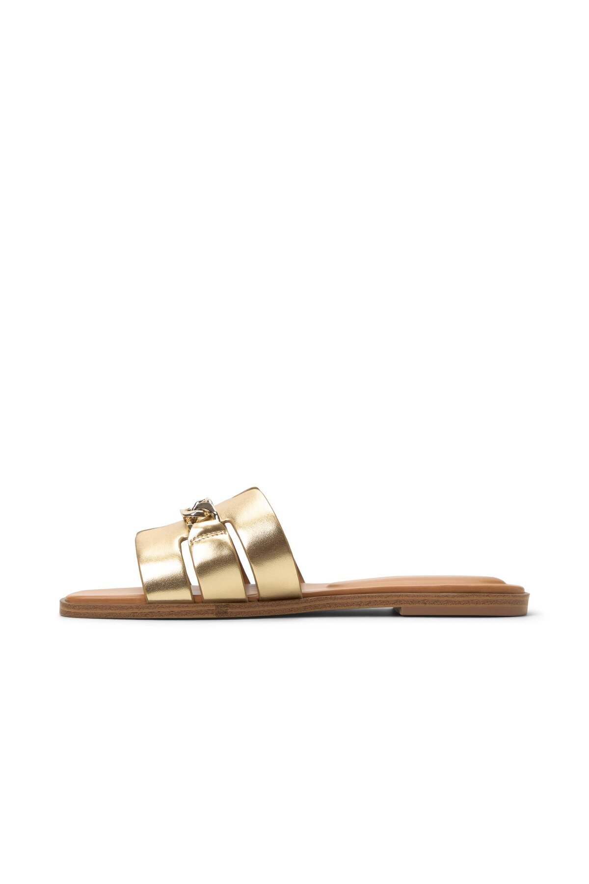 Call it Spring-Gold Serinna Flat Sandals For Women 3