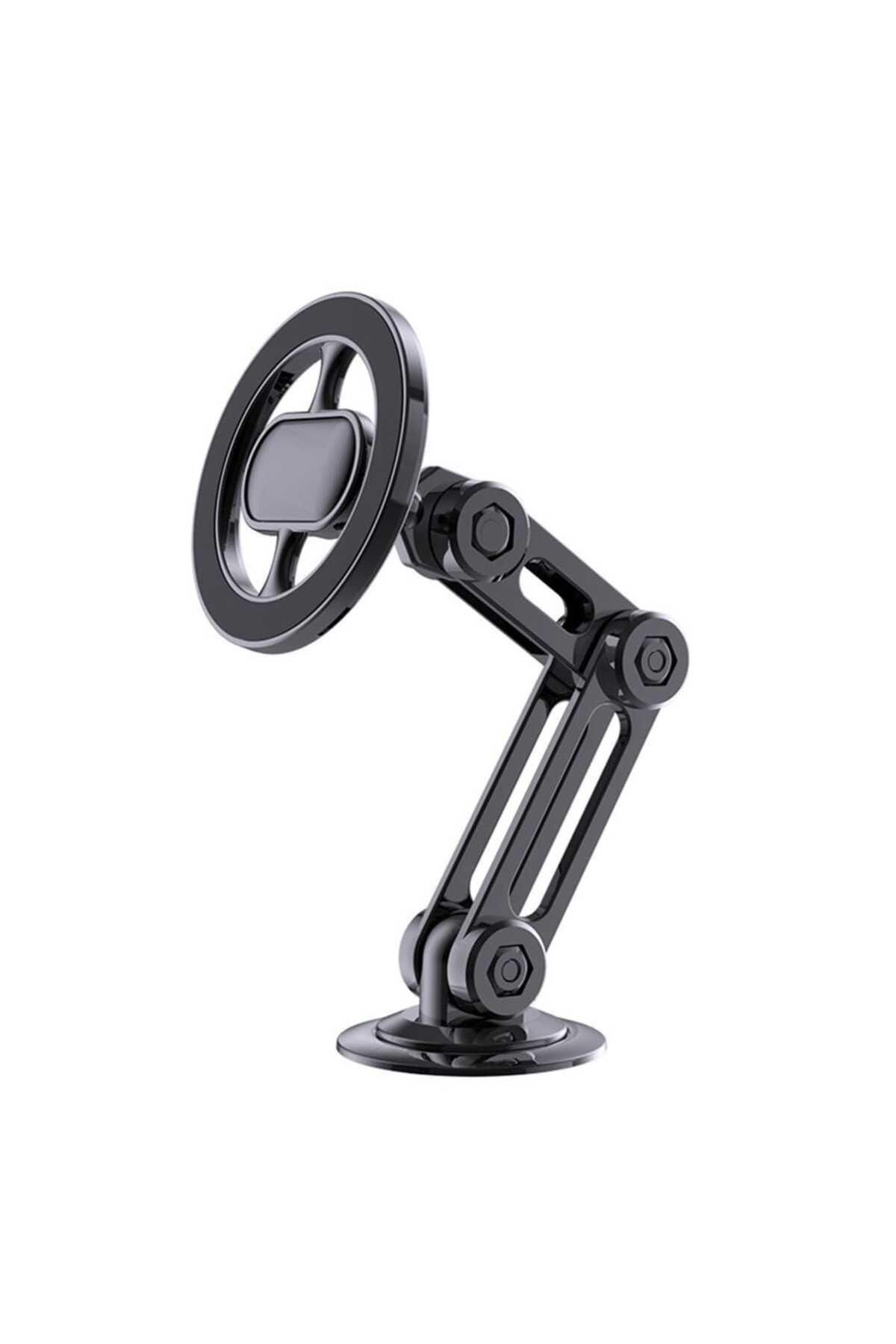 Generic-360 degree rotating, extendable, foldable and magnetically attachable mobile phone holder. 1