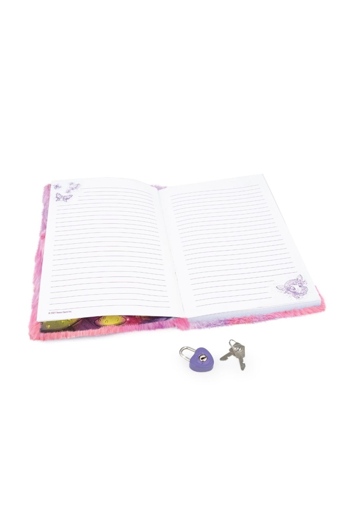NEBULOUS STARS-Fluffy Diary, with Lock, Character Lumina - Nebulous Stars 4