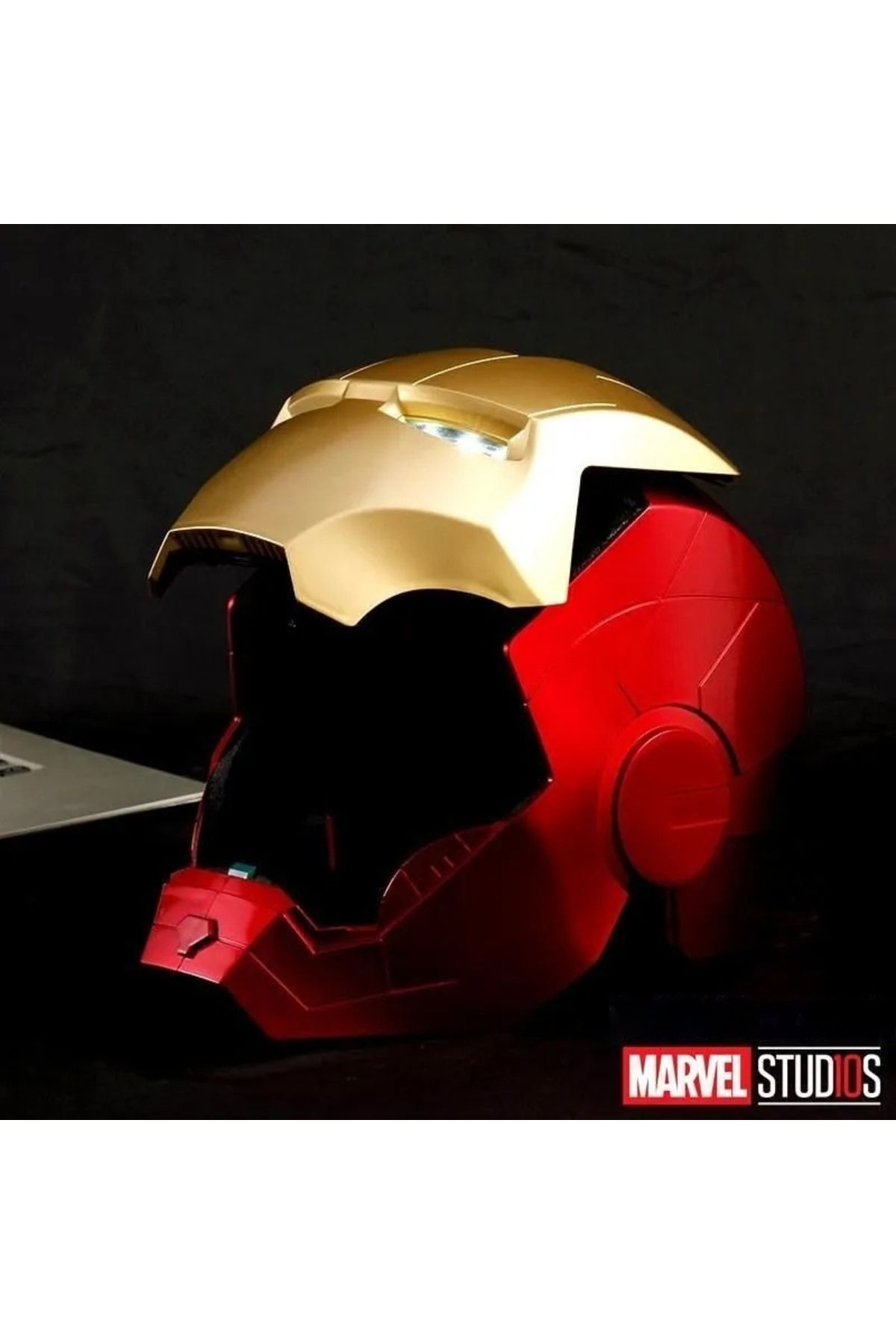 Choice-One click pop open 1 Iron Man helmet MK Jarvis wearable automatic opening and closing hood, deformab 1