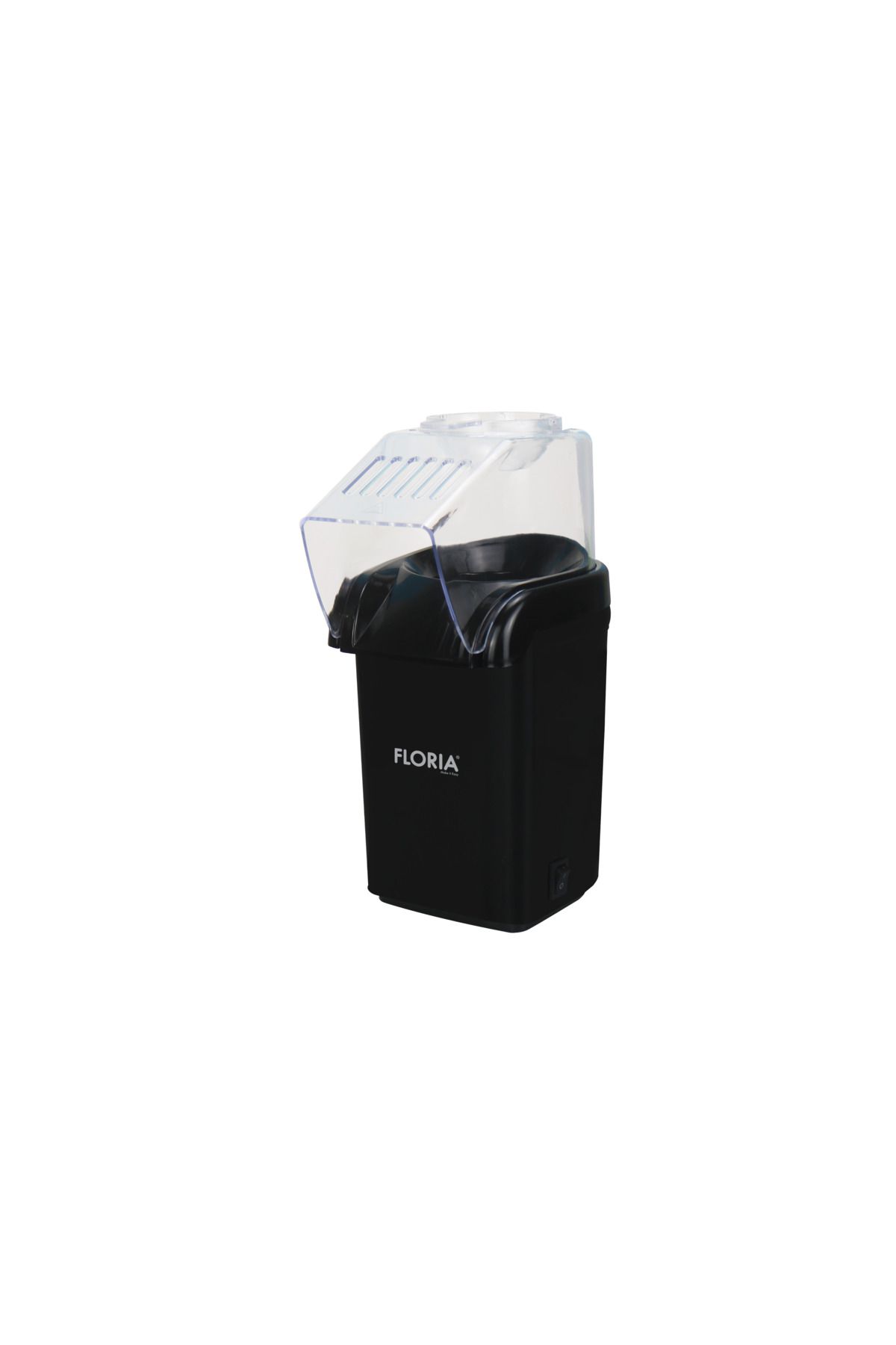 Floria Aparat Pentru Facut Popcorn Floria Zln9045, Bpa Free, Capacitate 60 De Grame, 1200w, Negru - Mărime unică
