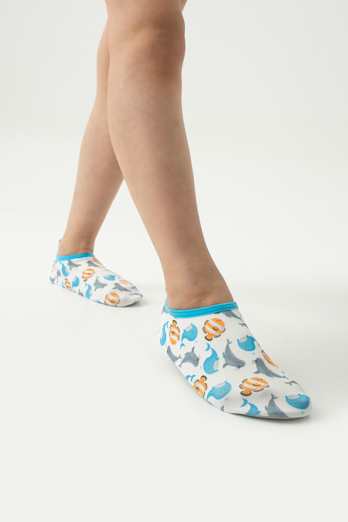 Funny Baby-Patterned Slide-Based Irritable Durable Sea and Pool Booties 4