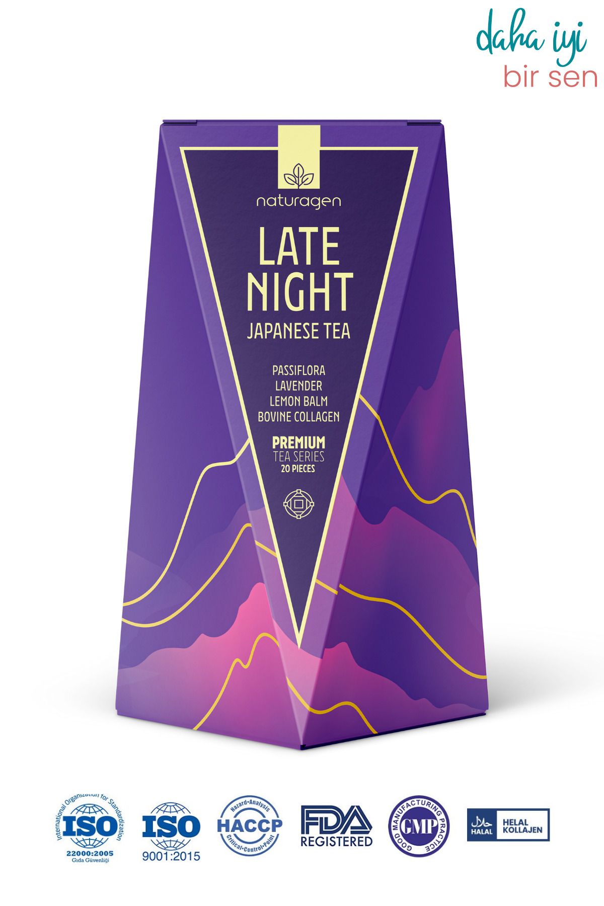 Naturagen Late Night Tea Pasifloralı Uyku Çayı