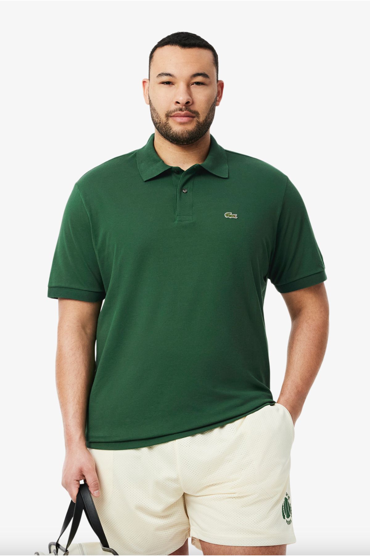 تی شرت یقه پولو مردانه پیراهن چند چوگان سبک L.12.12 کلاسیک FIT Lacoste