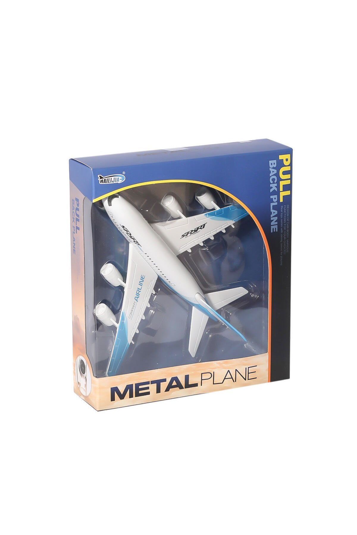 Easy Tedarik A380-1A KUT METAL ÇEKBIRAK YOLCU UÇAĞI 36