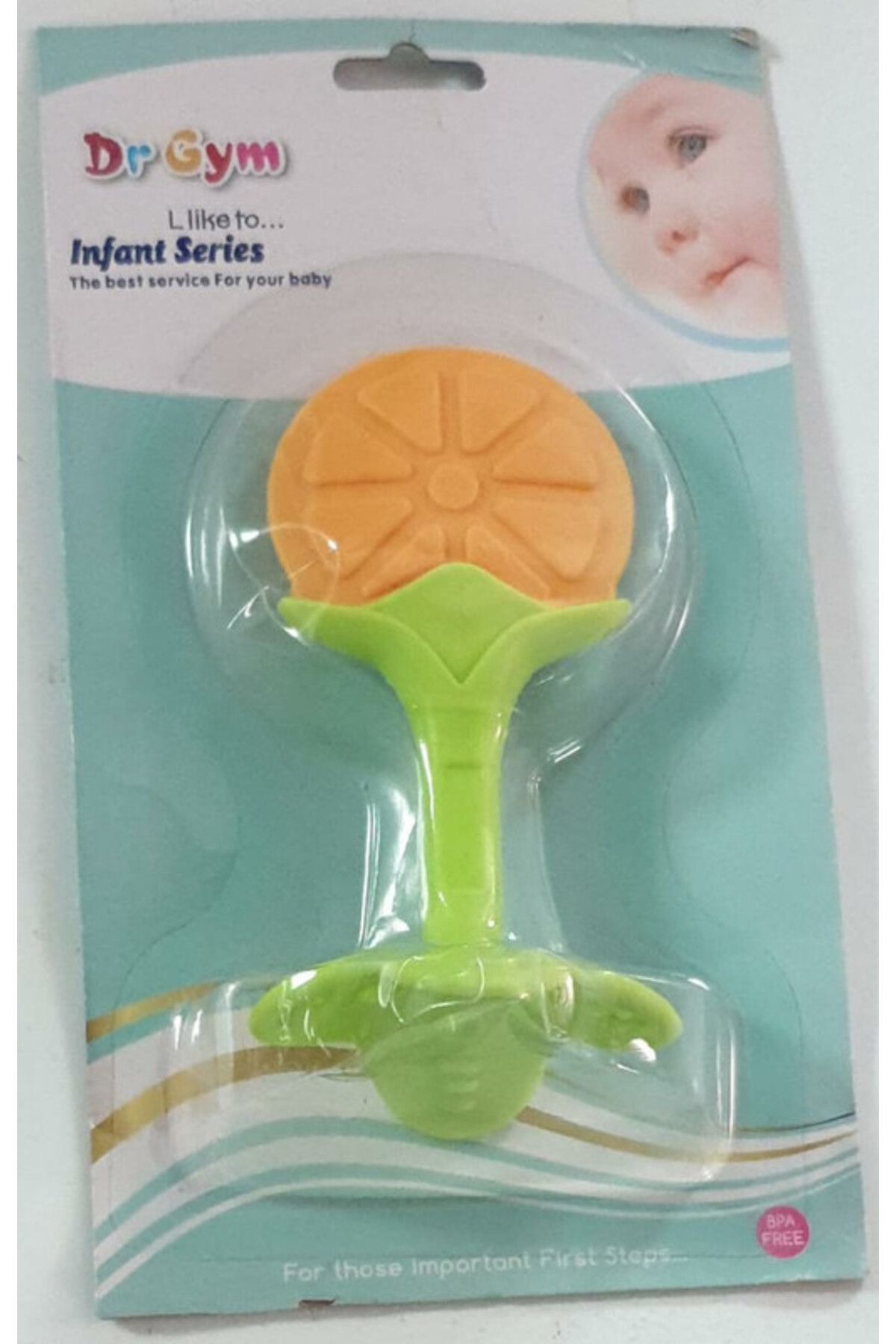 Generic-Fruit-shaped silicone teether for babies 2