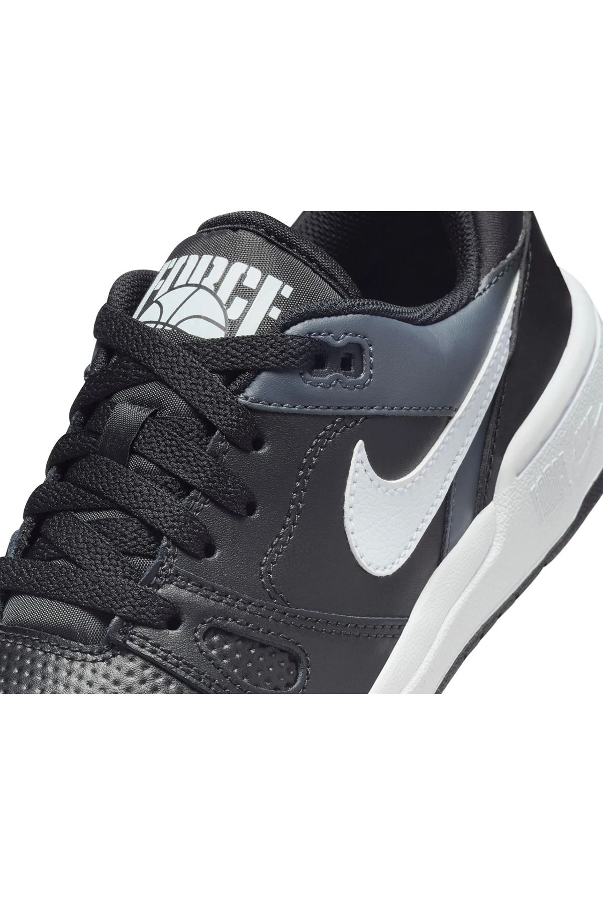 Nike-Full Force Low Black Youth Casual Shoes 7