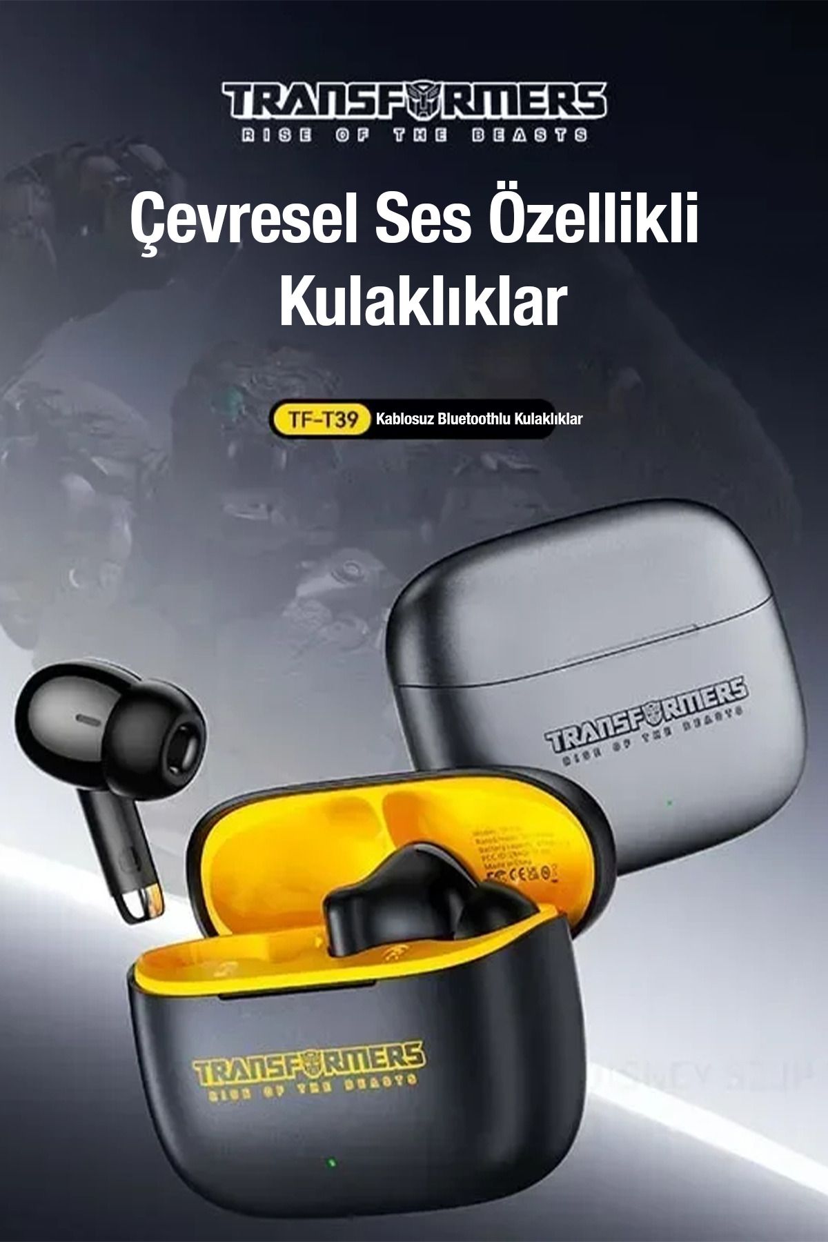 TF-T39 Bluetooth 5.4 Kulak İçi Kulaklık - 4
