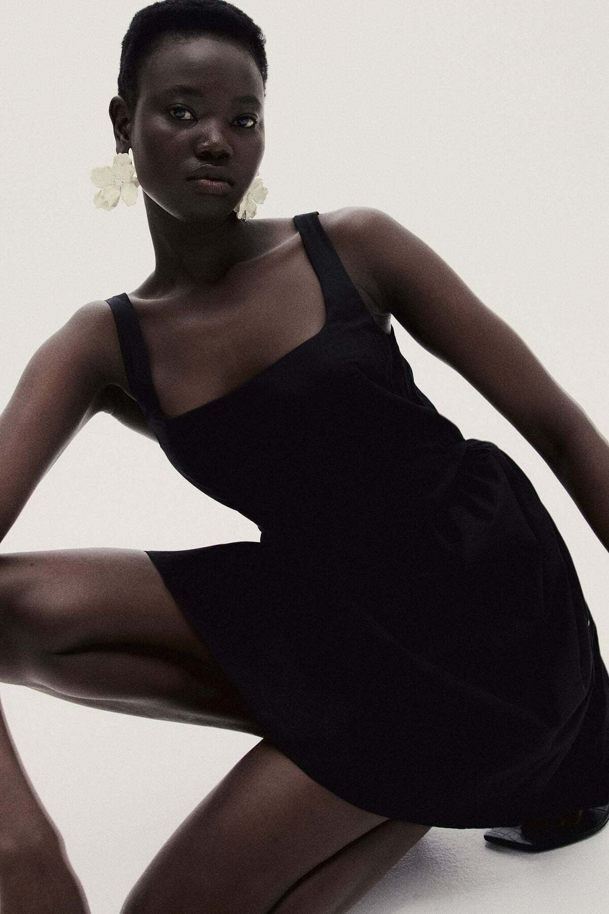 H&M-Flared-skirt dress 4