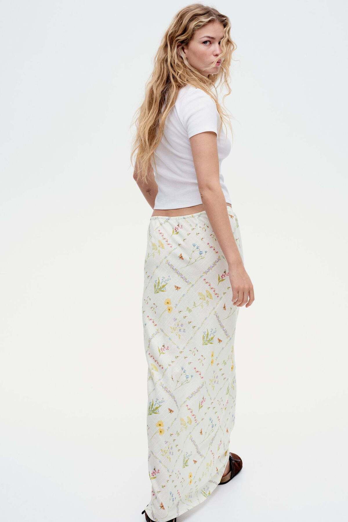 H&M-Drawstring maxi skirt 3
