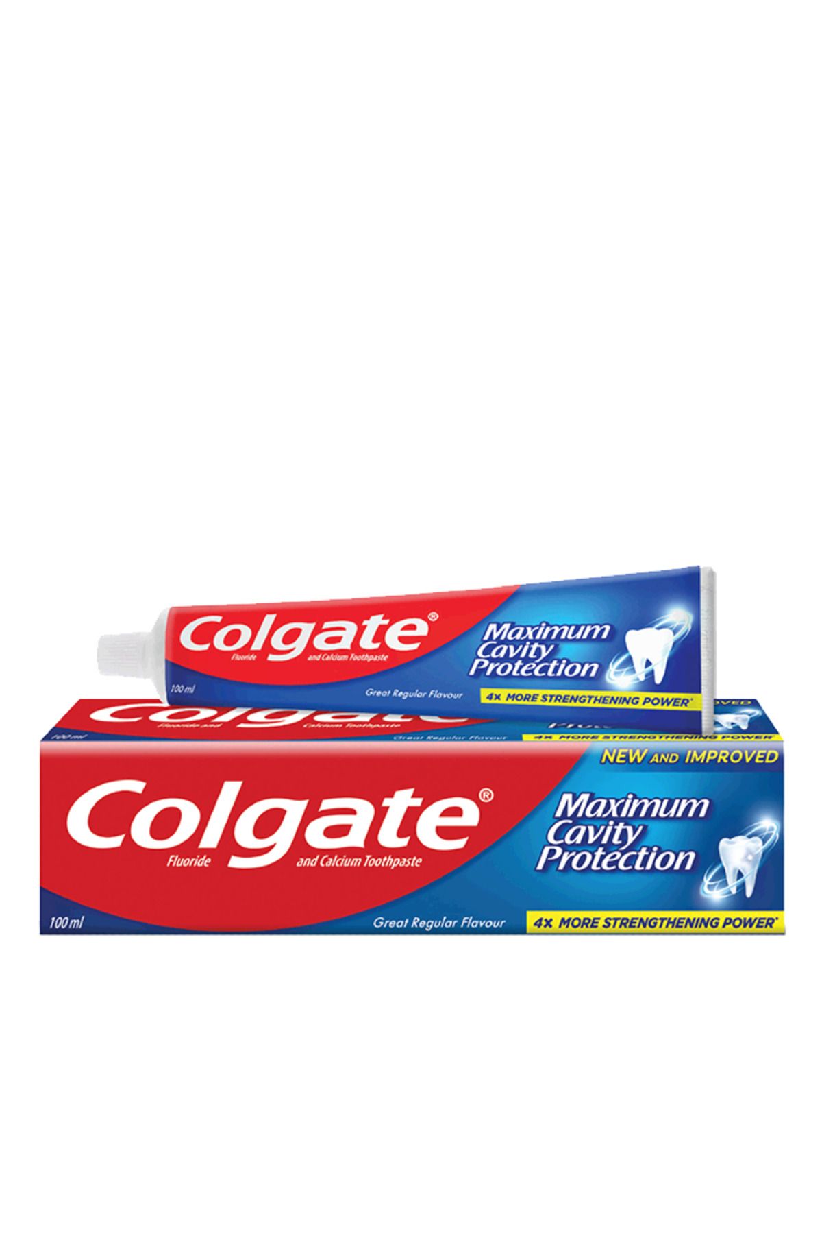 Colgate-معجون أسنان بنكهة عادية لحماية قصوى من التسوس 100 مل × 3 7
