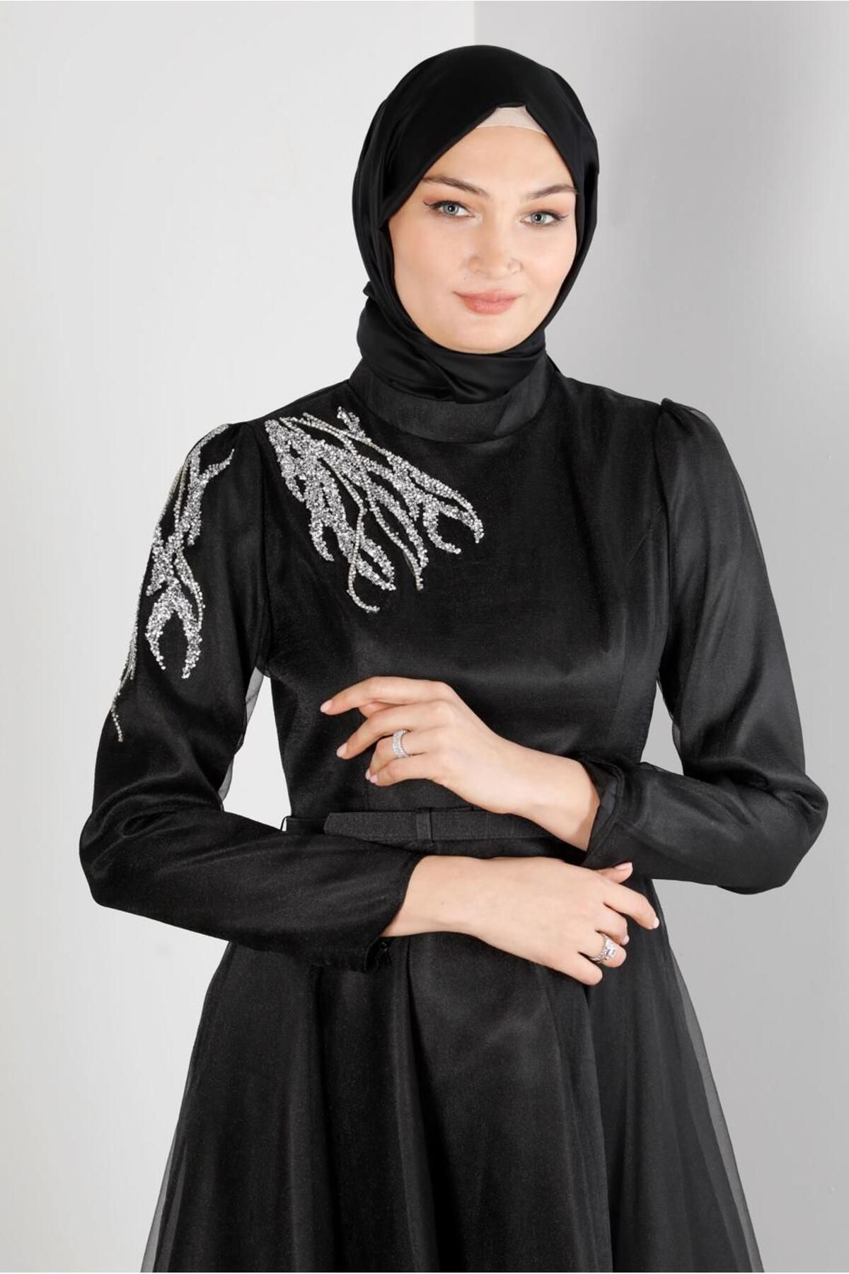 لباس شب سنگ دوزی 50226 Alvina