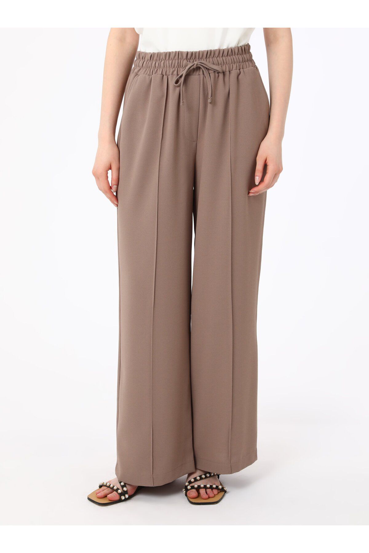 Refka-Instant Calyposis and Detailed Crepe Pants - Refka 5