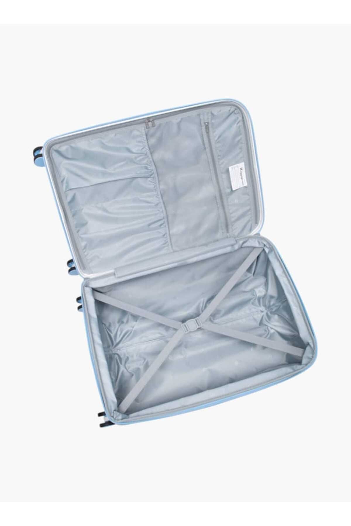 IT-Textured Hardcase Trolley Bag with Retractable Handle and Zip Closure _28-L - Check-In 4