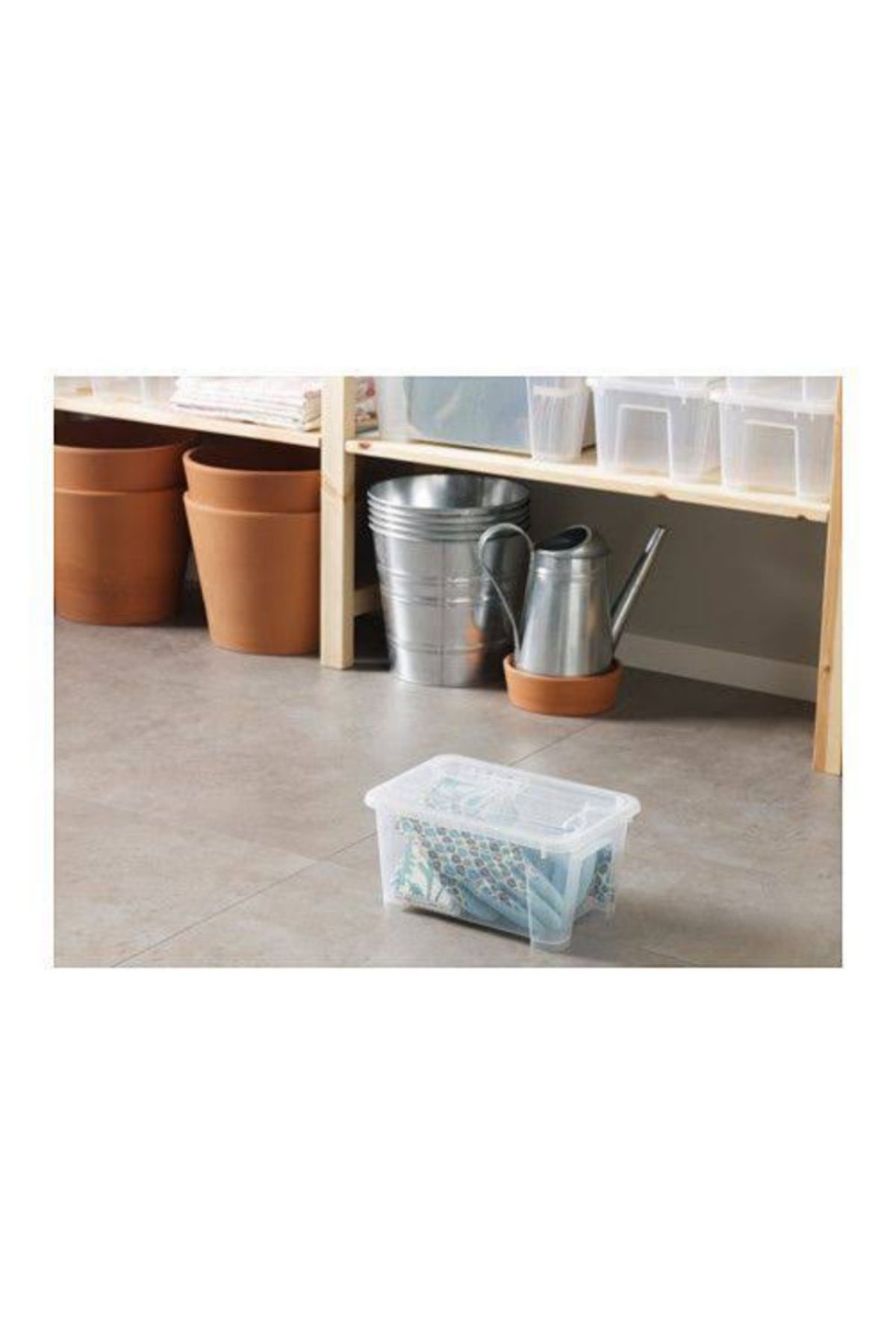 IKEA-SAMLA Transparent Storage Box, 5L – Durable, Stackable & Easy to Organize 7