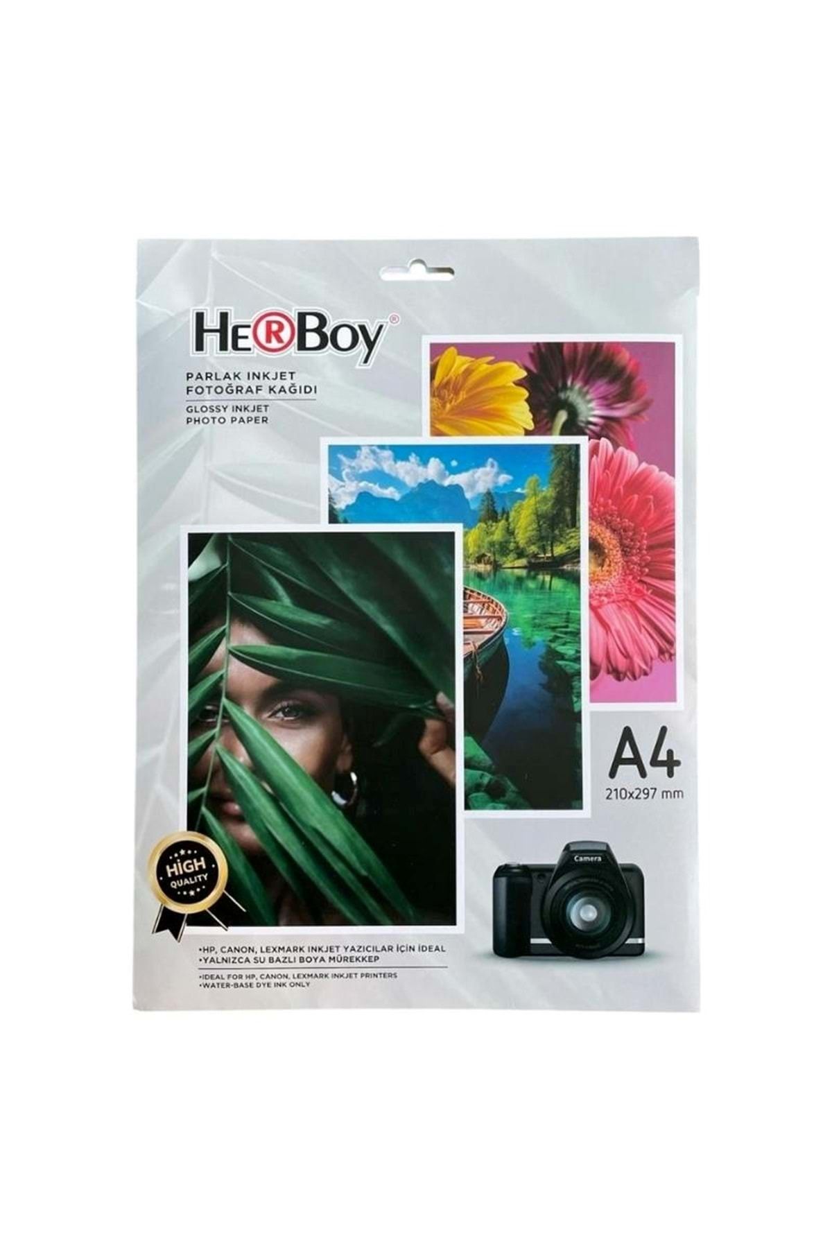 Herboy Parlak Fotoğraf Kağıdı 210x297 (A4) 240gr (20 Adet)