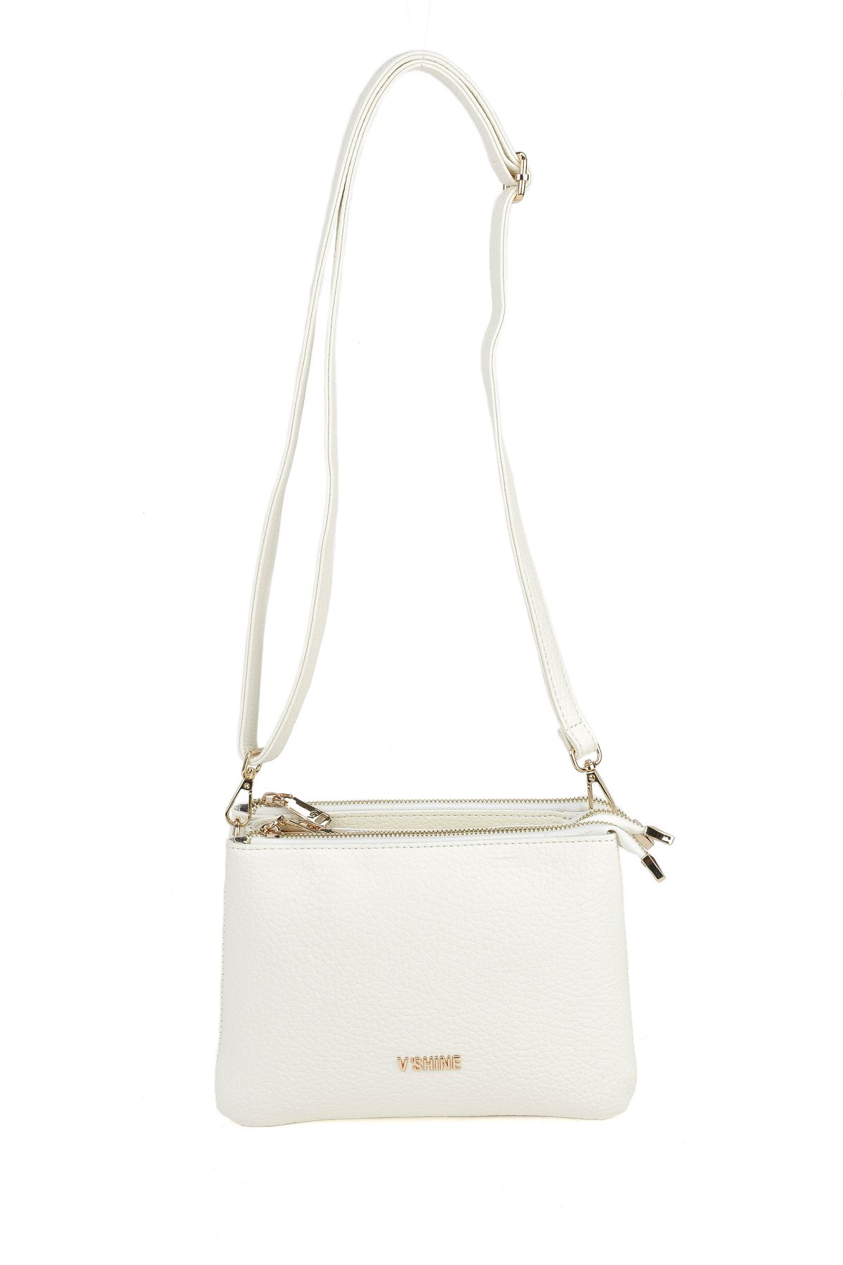 Ziya-Women's White Shoulder and Crossbody Bag 151979 Z3103 1