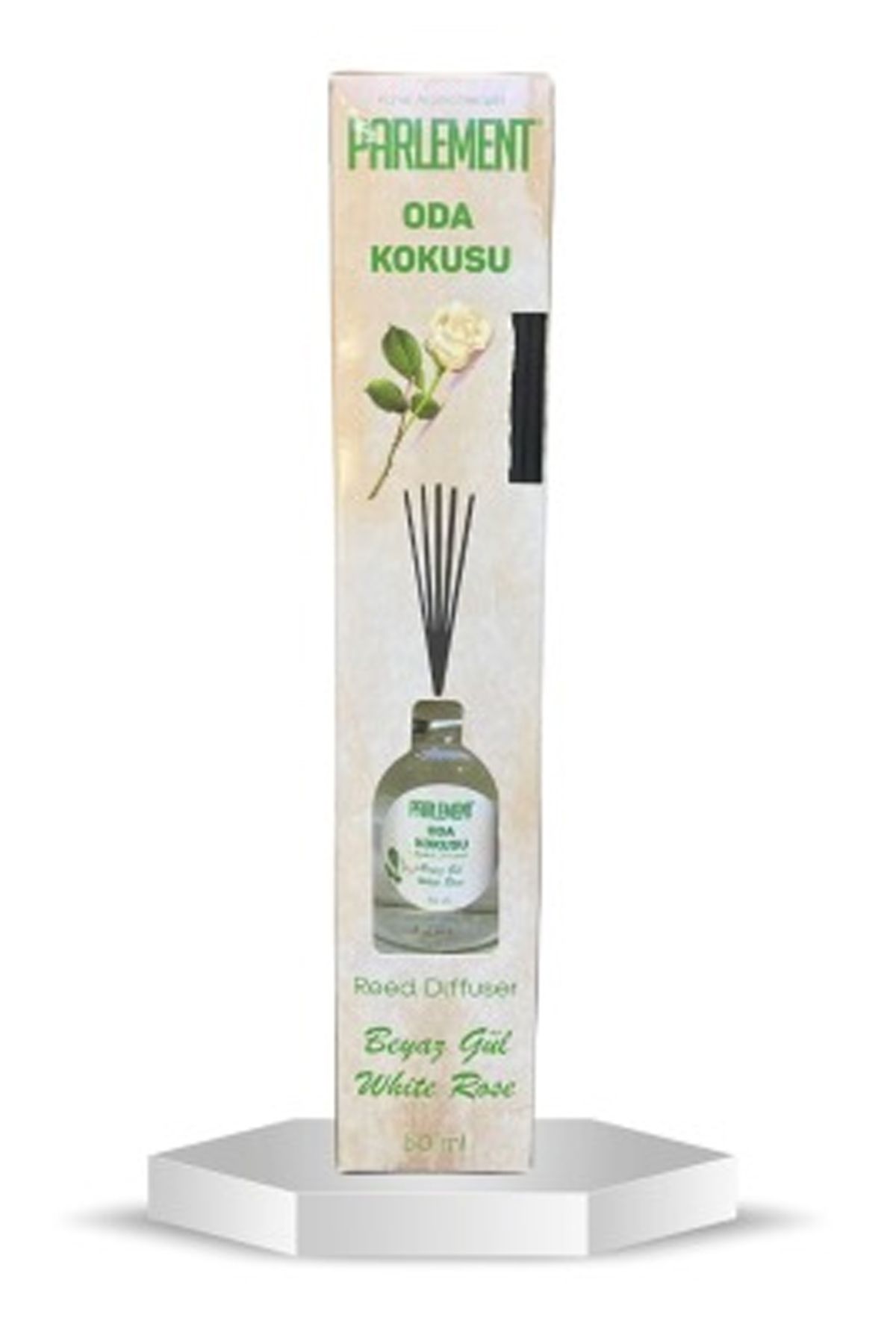 Nurum E Tİcaret Parlement Bambu Oda Kokusu Beyaz Gül 50 Ml