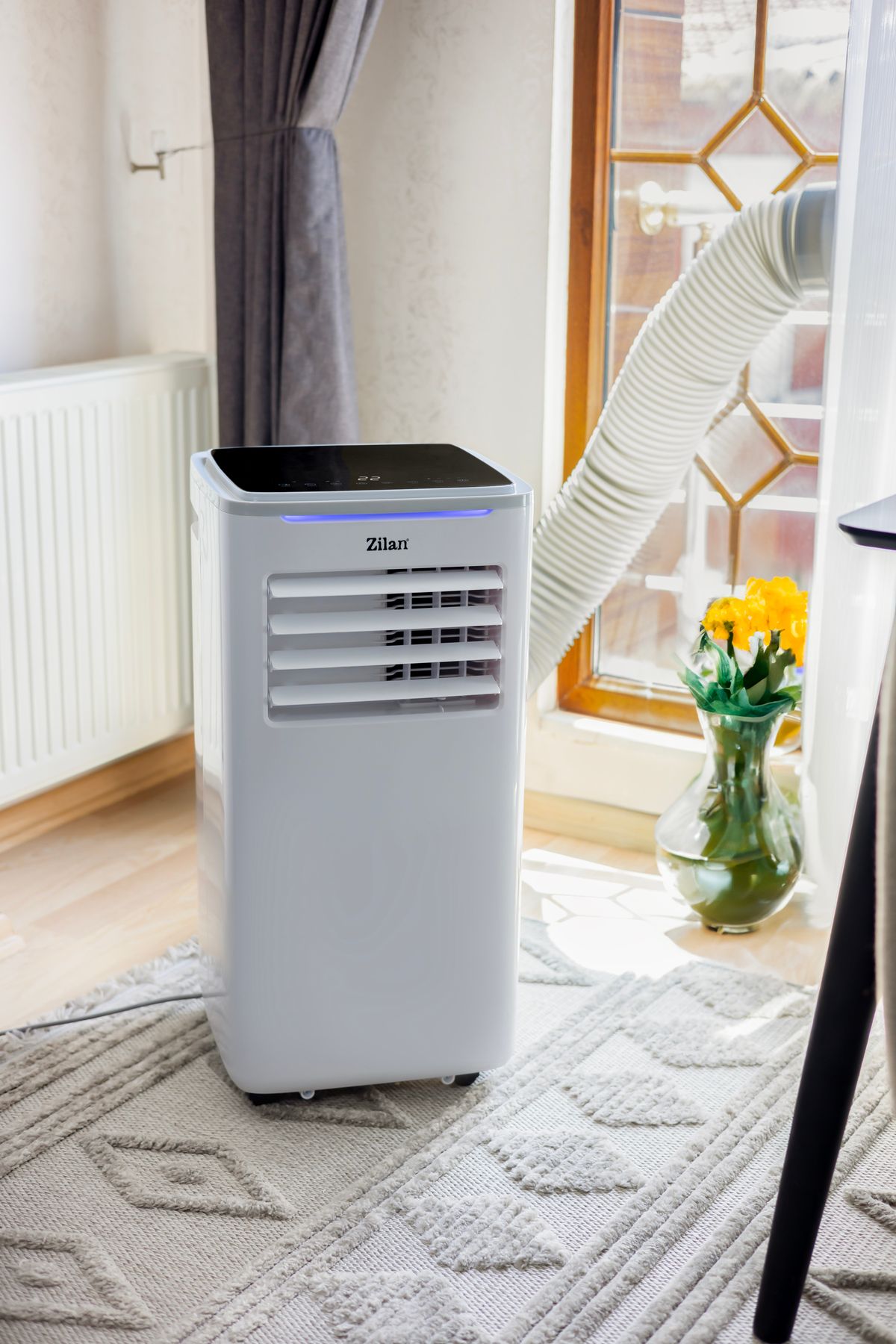 Zilan-Aer conditionat mobil Zilan ZLN1047 3 in 1, 9000Btu/h, Timer, Display LED, temperatura 7-35 grad C 6