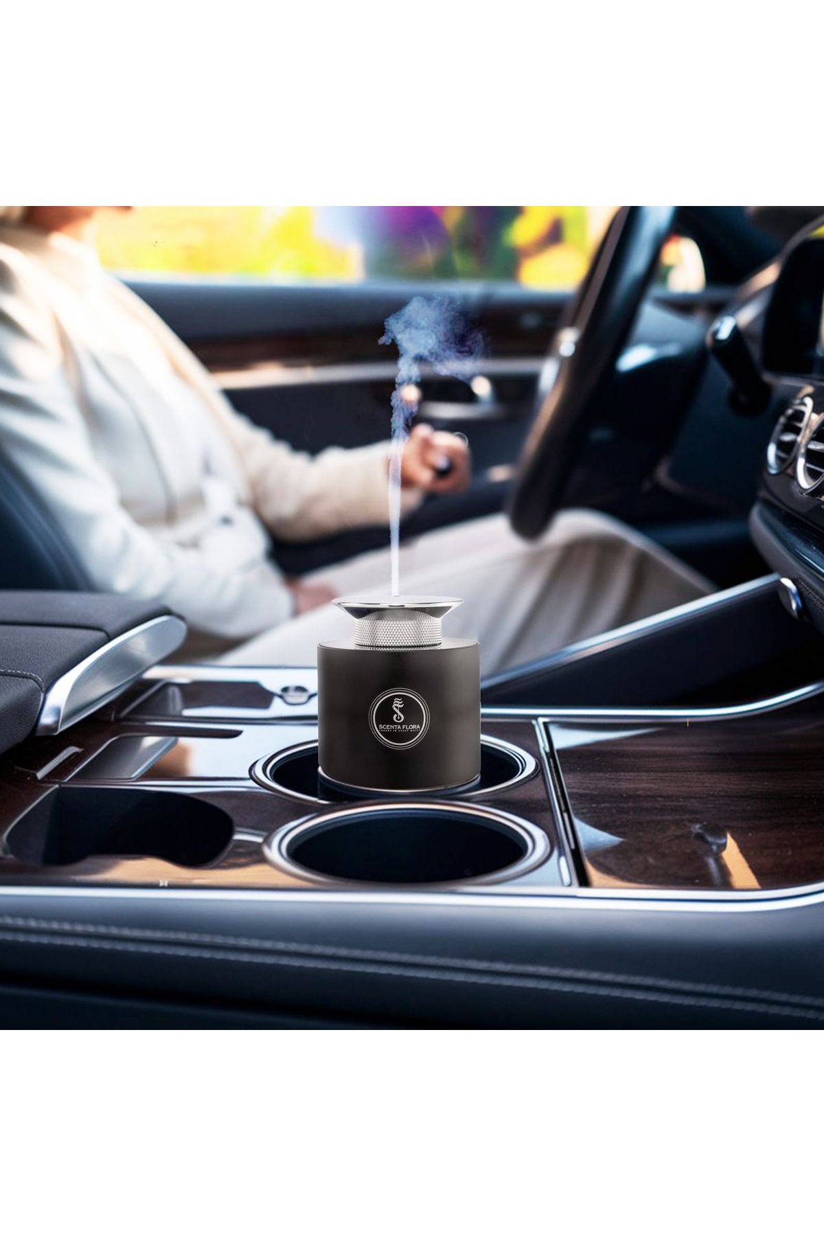 SF-SCENTA FLORA Scent Drive Car Diffuser with 2000mAh Battery 10 ml Oil Capacity 2