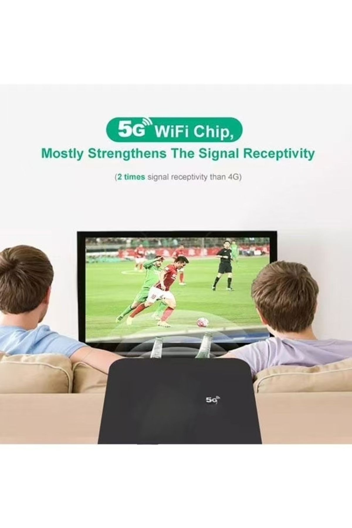 COOYA-جهاز استقبال أندرويد TV Box، معالج رباعي النواة 64 بت، 4K KODI مثبت مسبقًا على جهاز تلفزيون ذكي 4