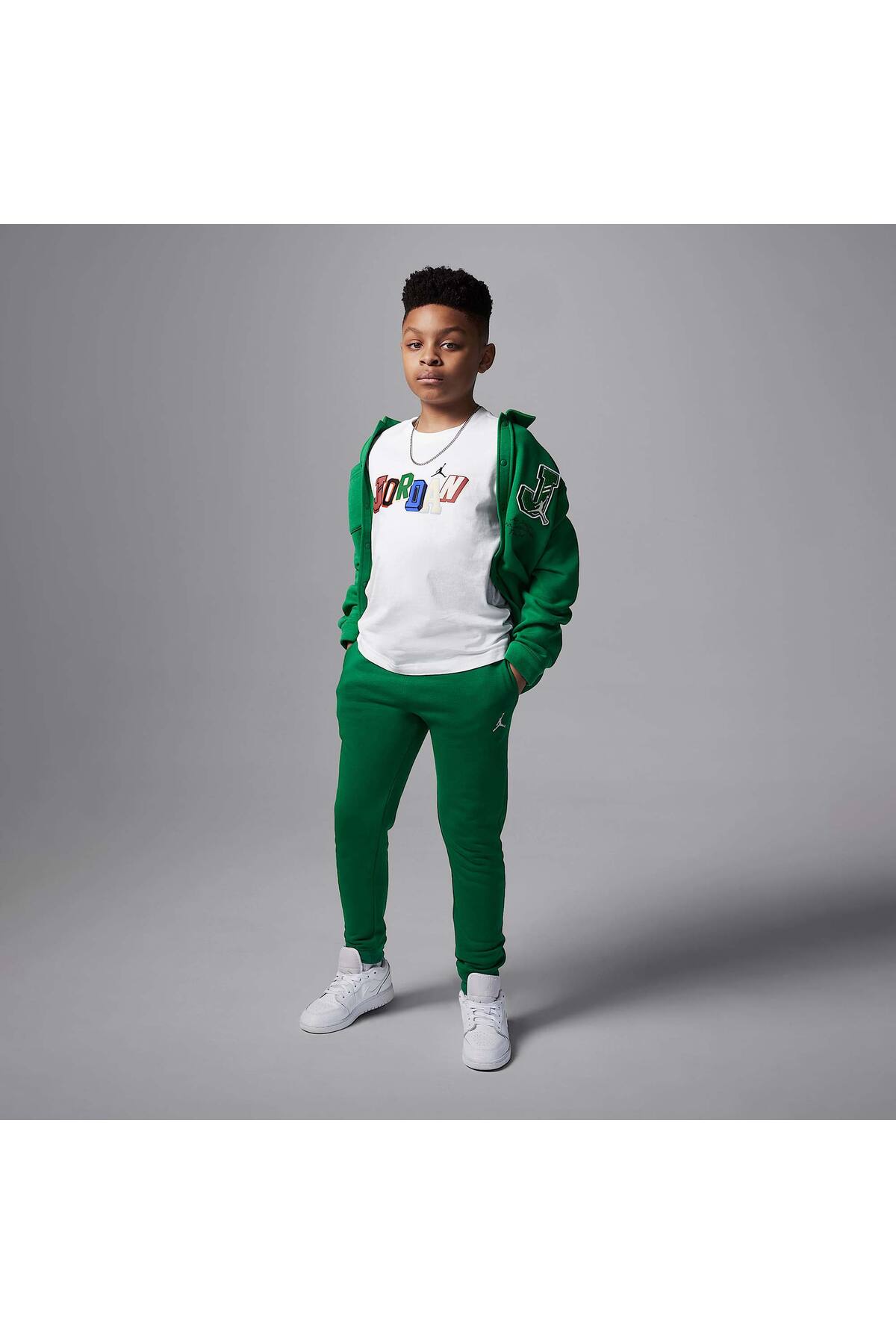 تی شرت دخترانه راسته آستین کوتاه | نایکی Nike 95D728-001 - تصویر 3