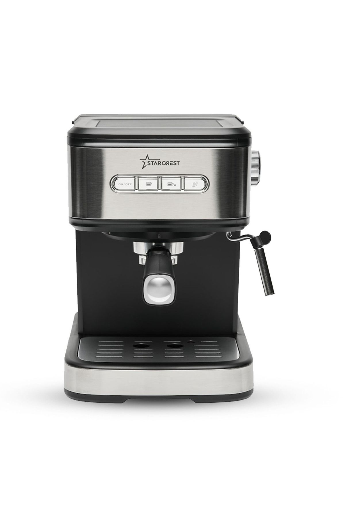 STARCREST-STARCREST SEM-850SLBK espresso machine, 850W, 20 bar, removable tank 1.5L, frothing device 1