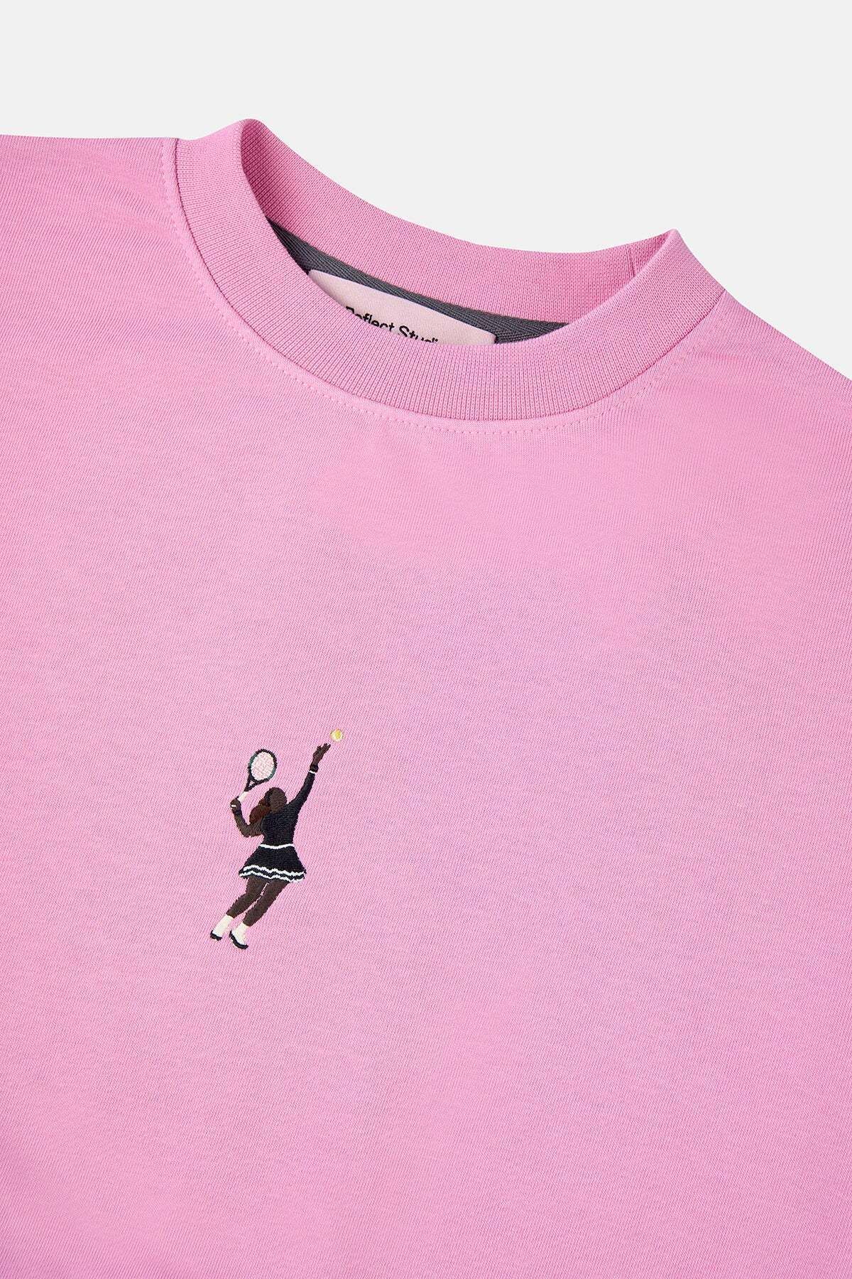 Socrates Dergi-Hanorac crop din lână moale Pink Queen 3