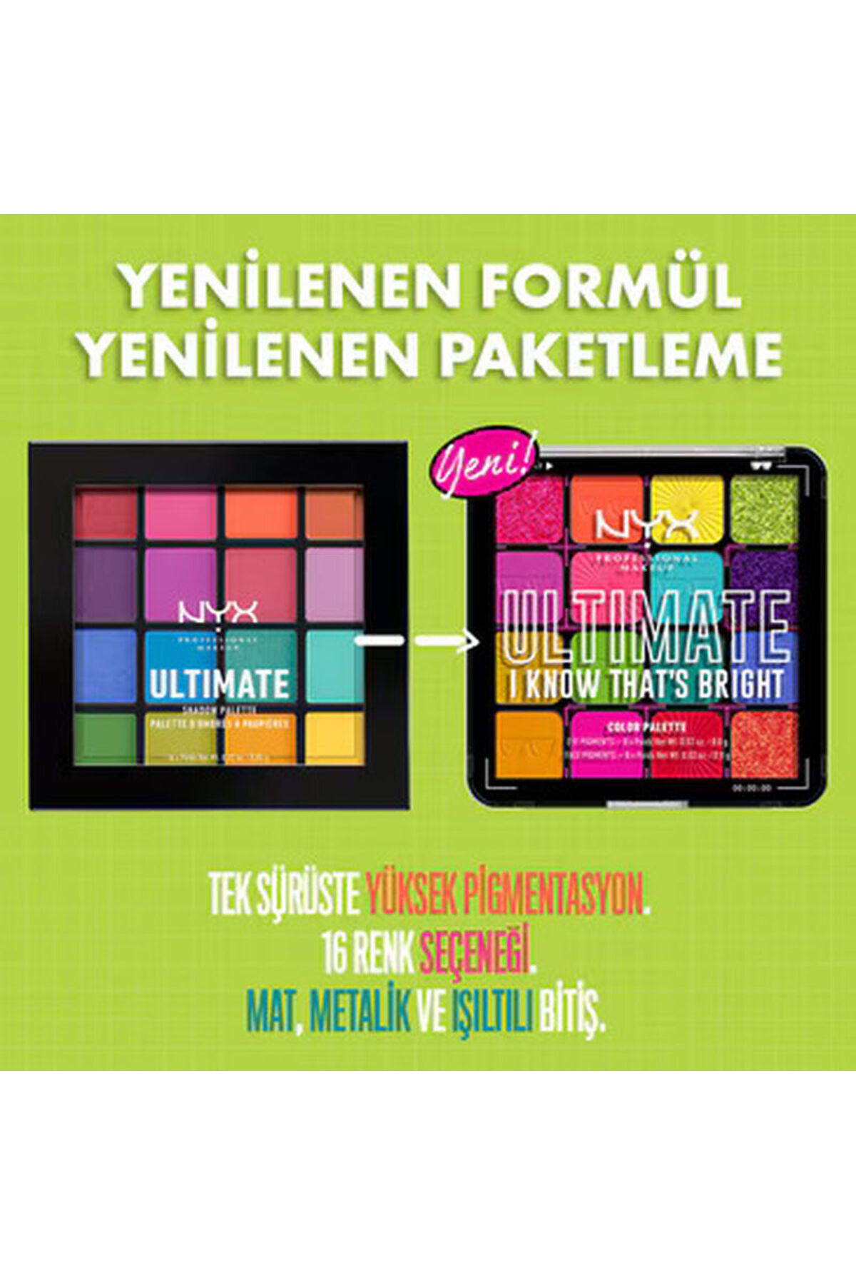 NYX-Ultimate Shadow Palette I Know Thats Bright Eyeshadow Palette 3