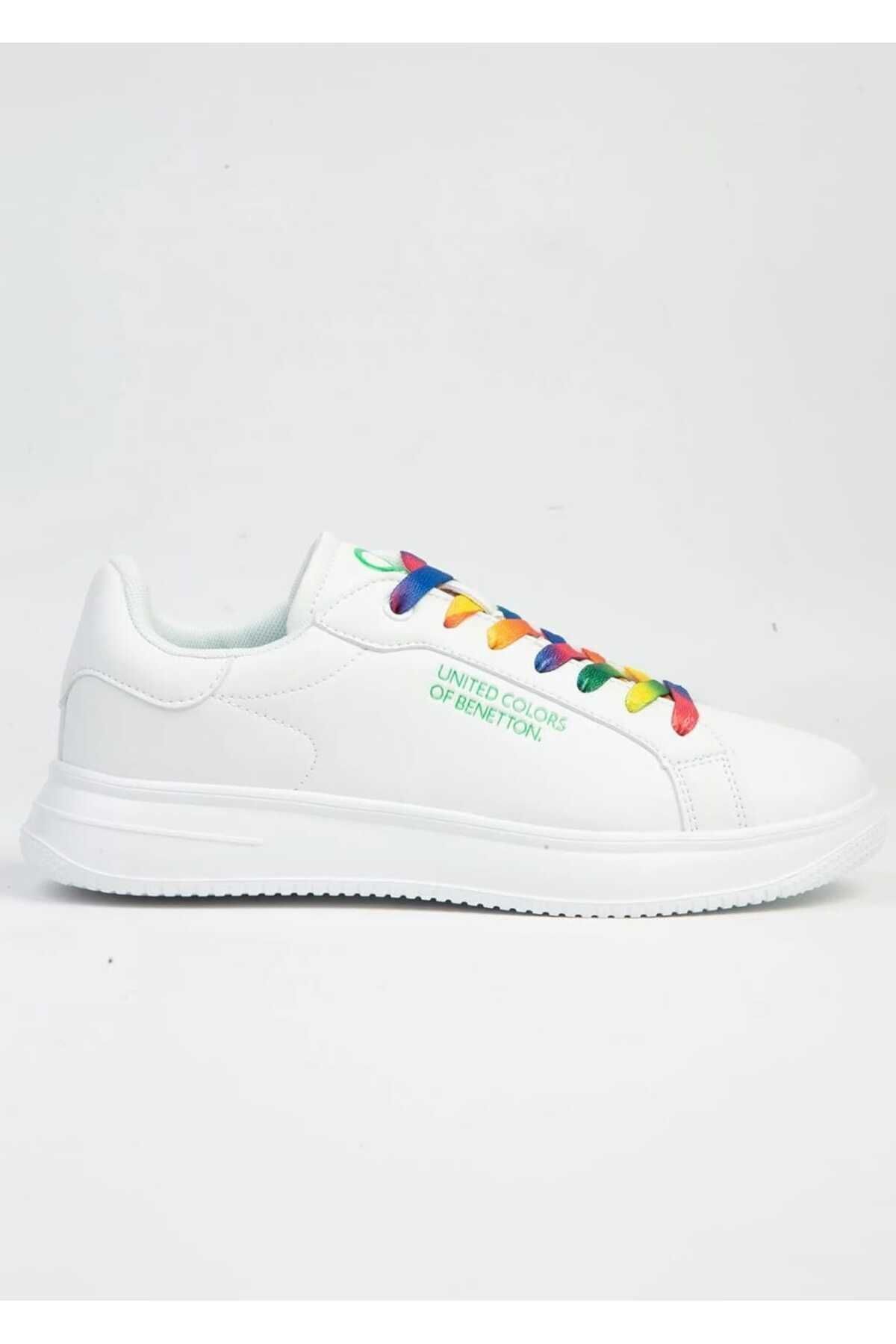 United Colors of Benetton Beyaz Kadın Sneaker BNI-10061