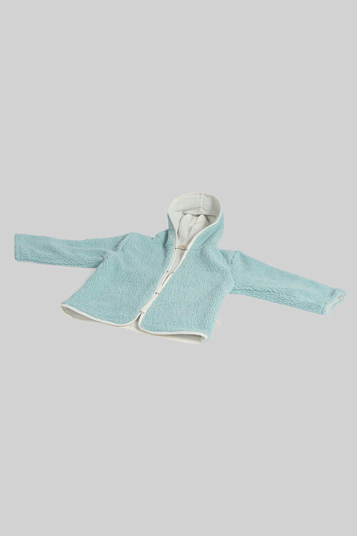 LUCKKA Heritage Puffy Astarlı Peluş Bebek Çocuk Ceket - Kopüşonlu Peluş Mont - ZTPUFCEKET fotoğrafı 7 (önizleme)