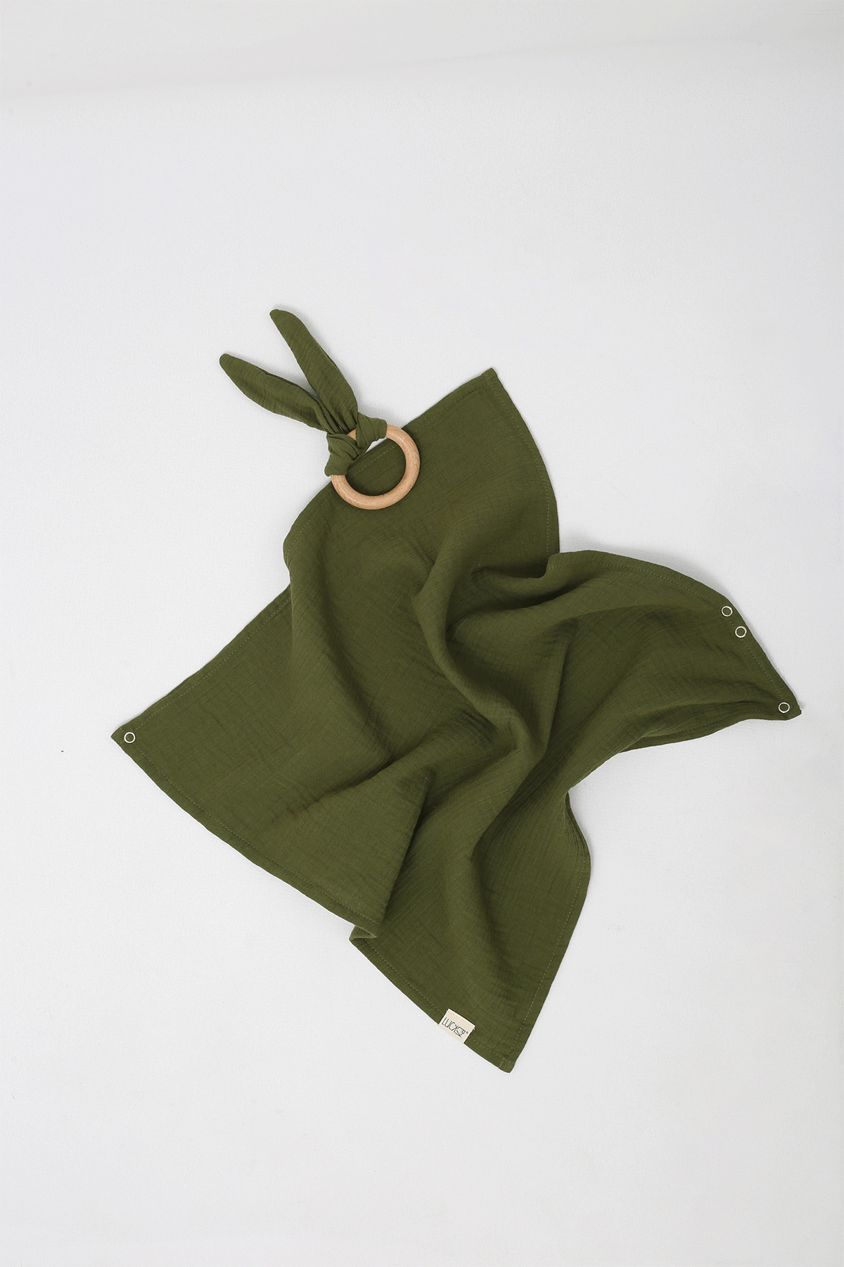 LUCKKA Çok Amaçlı Müslin Oyuncak , Diş Kaşıyıcı , Puset Oyuncağı , Emzik Tutacağı , Fular - Ztcrınk fotoğrafı 2 (önizleme)