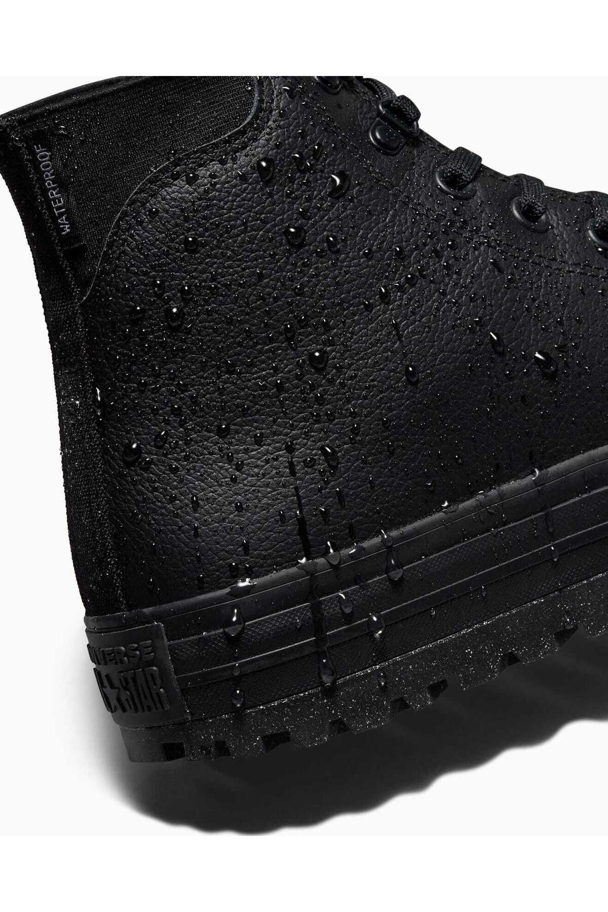 converse-Chuck Taylor All Star City Trek Αδιάβροχη μπότα Ανδρικές μαύρες μπότες Ανδρικές μπότες A04481c 2