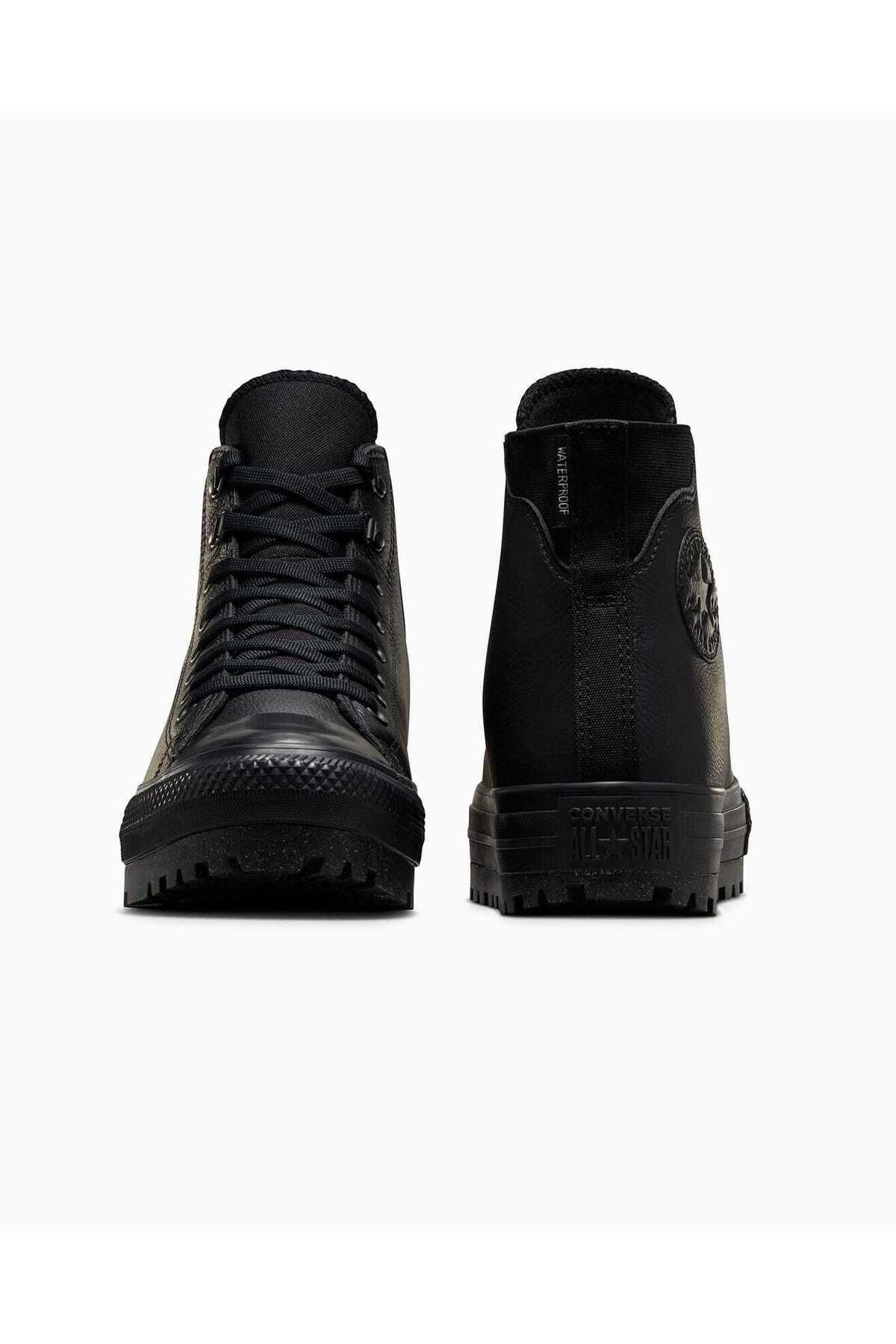 converse-Chuck Taylor All Star City Trek Αδιάβροχη μπότα Ανδρικές μαύρες μπότες Ανδρικές μπότες A04481c 5