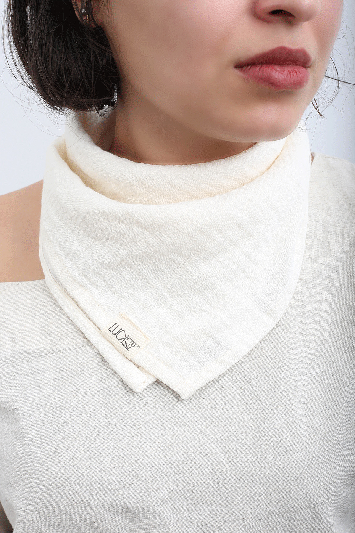 LUCKKA Çok Amaçlı Müslin Oyuncak , Diş Kaşıyıcı , Puset Oyuncağı , Emzik Tutacağı , Fular - Ztcrınk fotoğrafı 5 (önizleme)