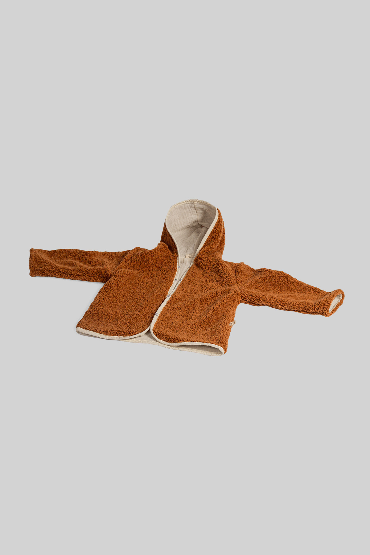 LUCKKA Heritage Puffy Astarlı Peluş Bebek Çocuk Ceket - Kopüşonlu Peluş Mont - ZTPUFCEKET fotoğrafı 5 (önizleme)