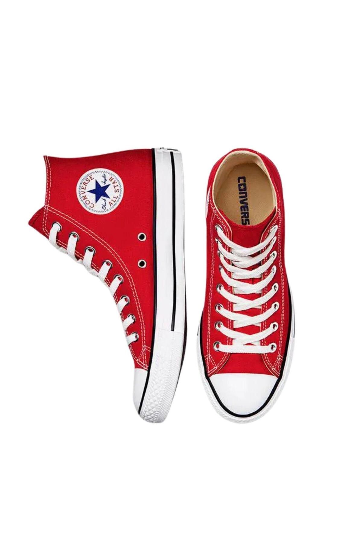 اسنیکر قرمز زنانه و چاک تیلور همه ستاره یونیسکس کفش ورزشی Converse