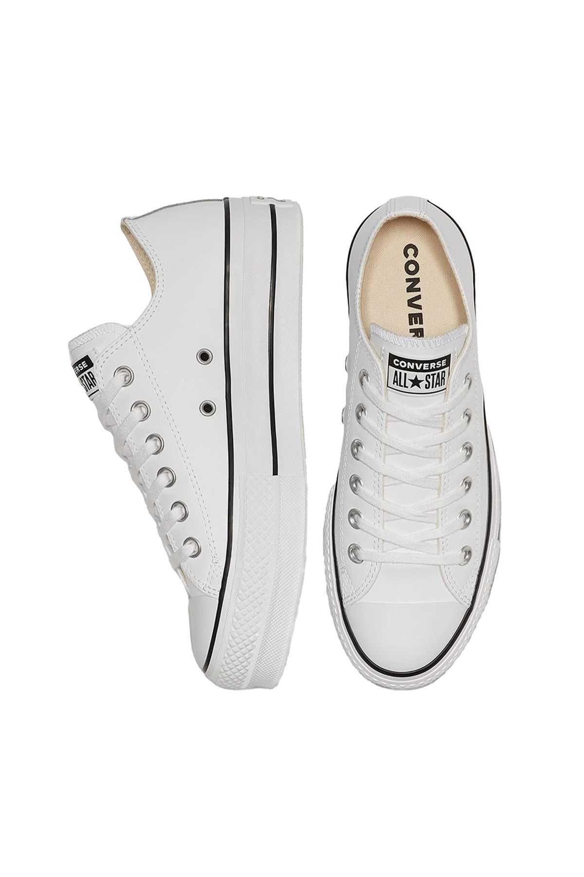 converse-Dámské černé tenisky Chuck Taylor All Star Leather Platform 561680c 7