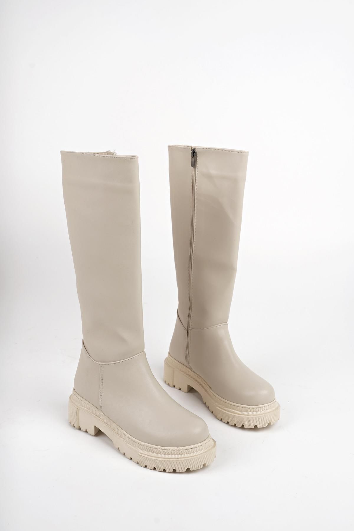 MUGGO-Bery Damen-Stiefel mit dicker Sohle 5