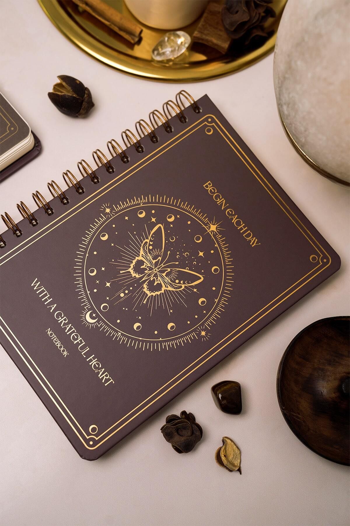 Matt Notebook-A5 Bulletin Journal Edition 15X21 cm Spirall Capacity Sonrek Notepad 3