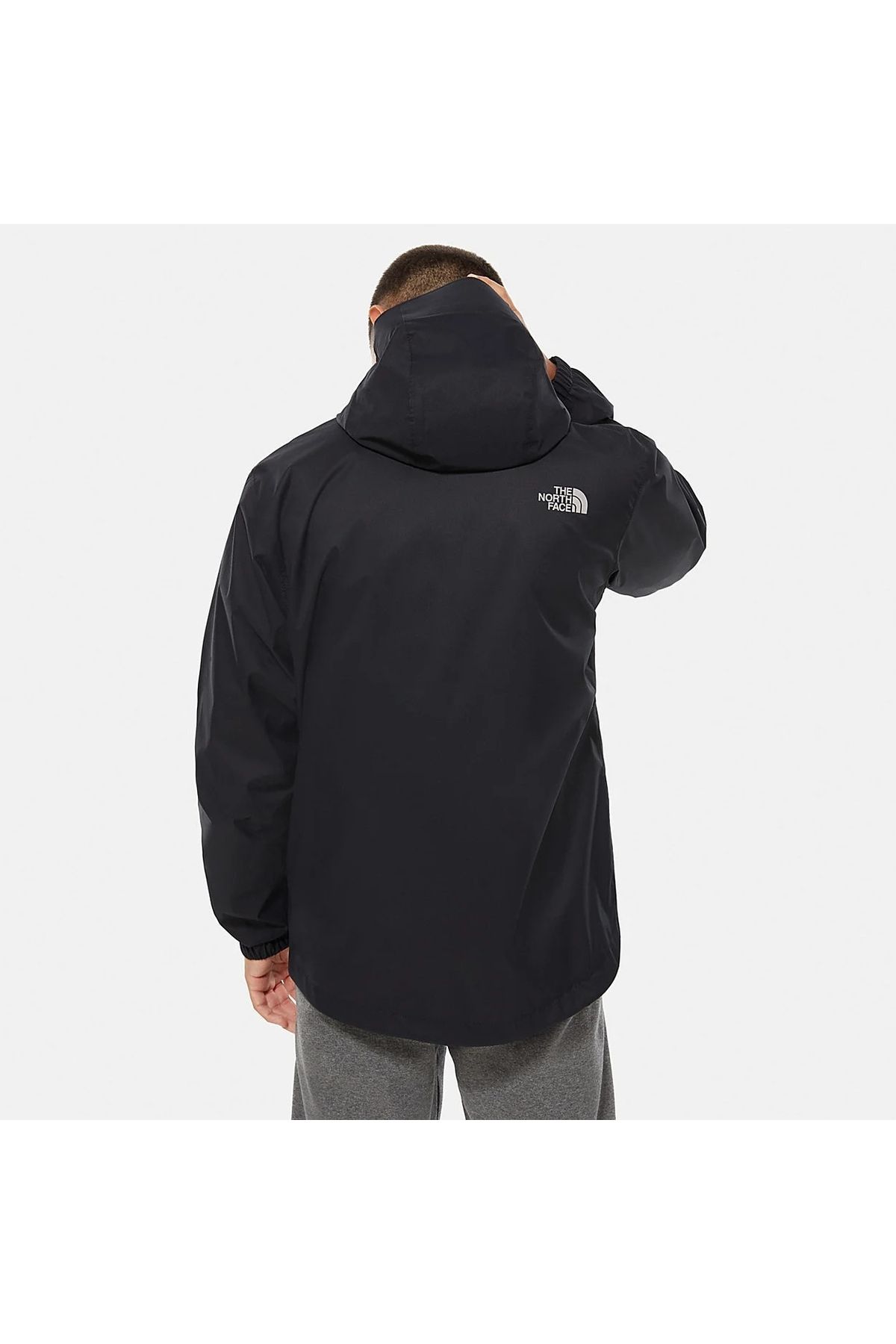 THE NORTH FACE-Ανδρικό μαύρο παλτό Quest 3